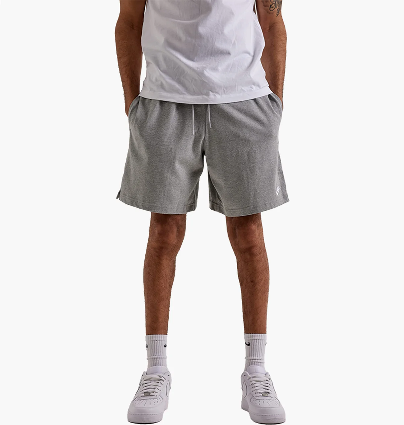 Шорти чоловічі Nike Club Knit Shorts Grey FQ4359-063