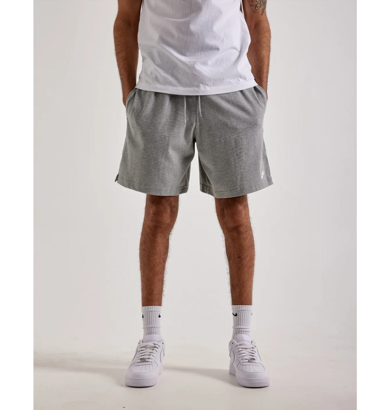 Шорти чоловічі Nike Club Knit Shorts Grey FQ4359-063