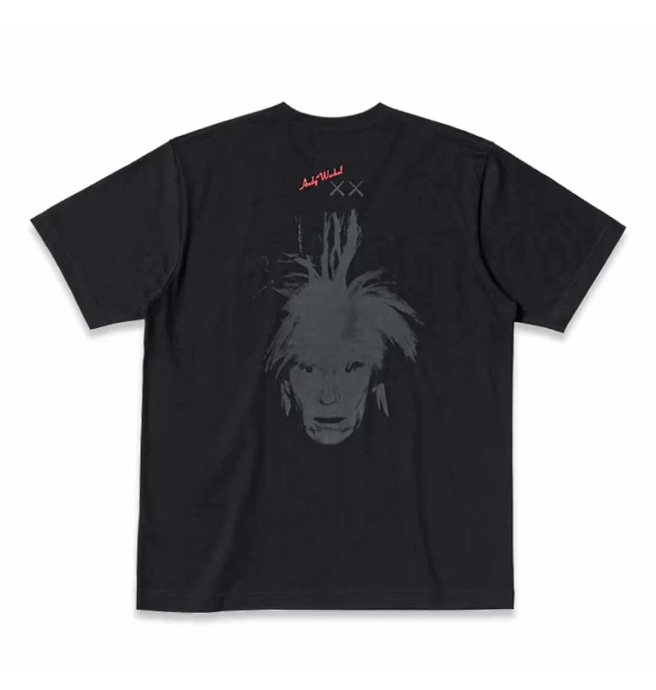 Футболка унісекс KAWS Warhol Ut Black 341-476352