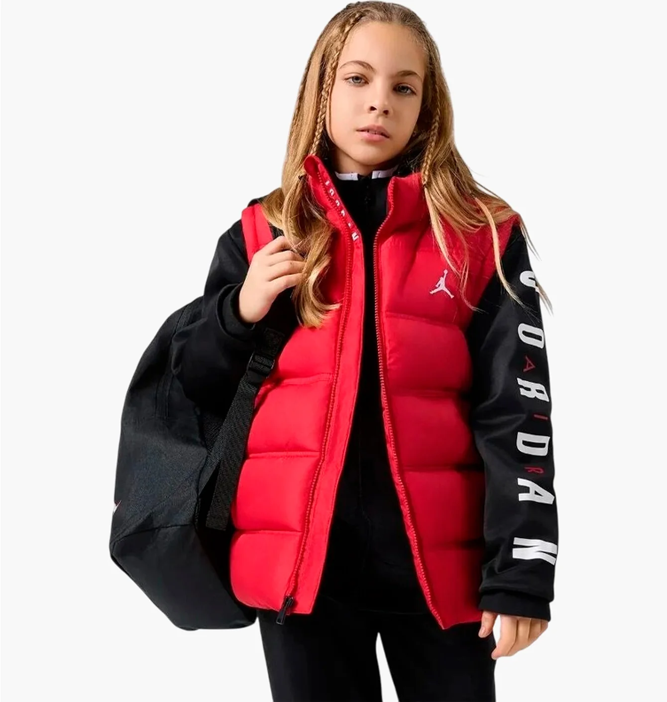 Куртка дитяча Air Jordan Jdb Red/Black 95D191-H24