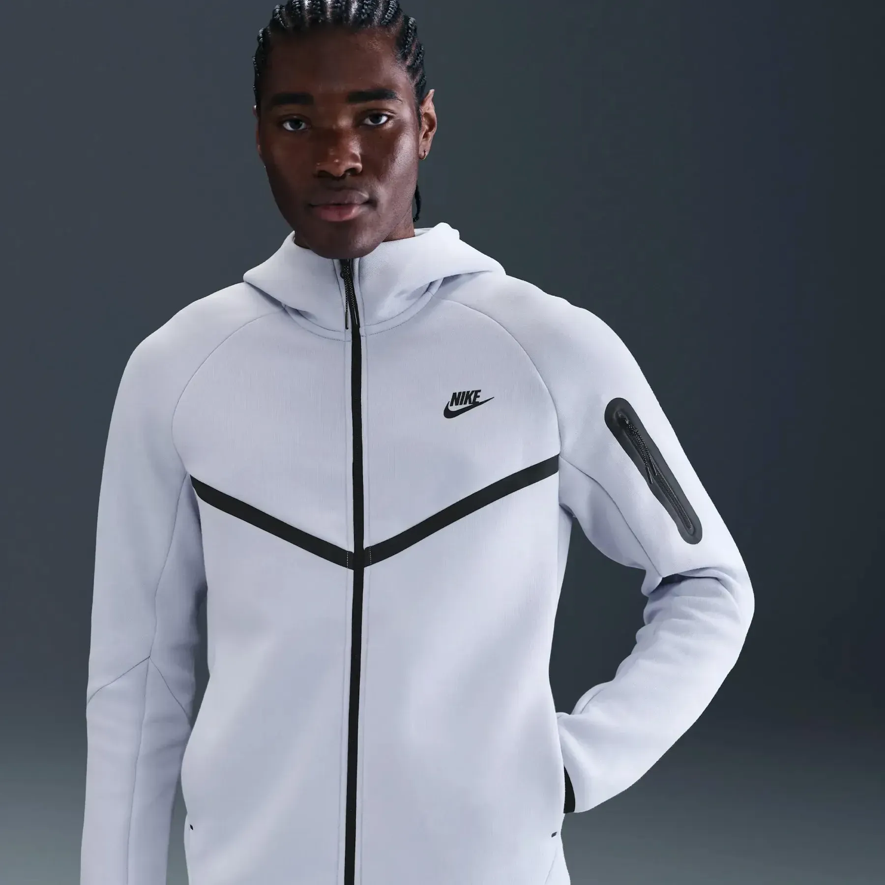 Кофта чоловіча Nike Sportswear Tech Fleece Windrunner (HV0949-030)