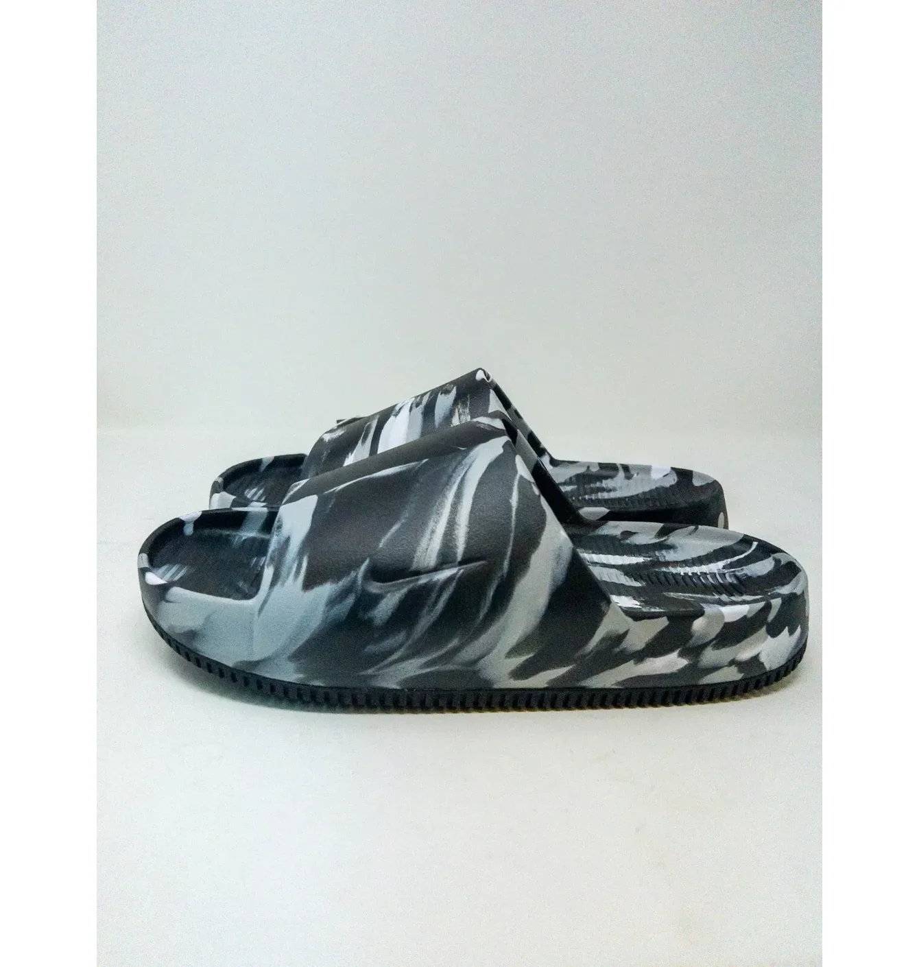 Тапочки чоловічі Nike Calm Se Slide Black/Light Blue FV5637-001