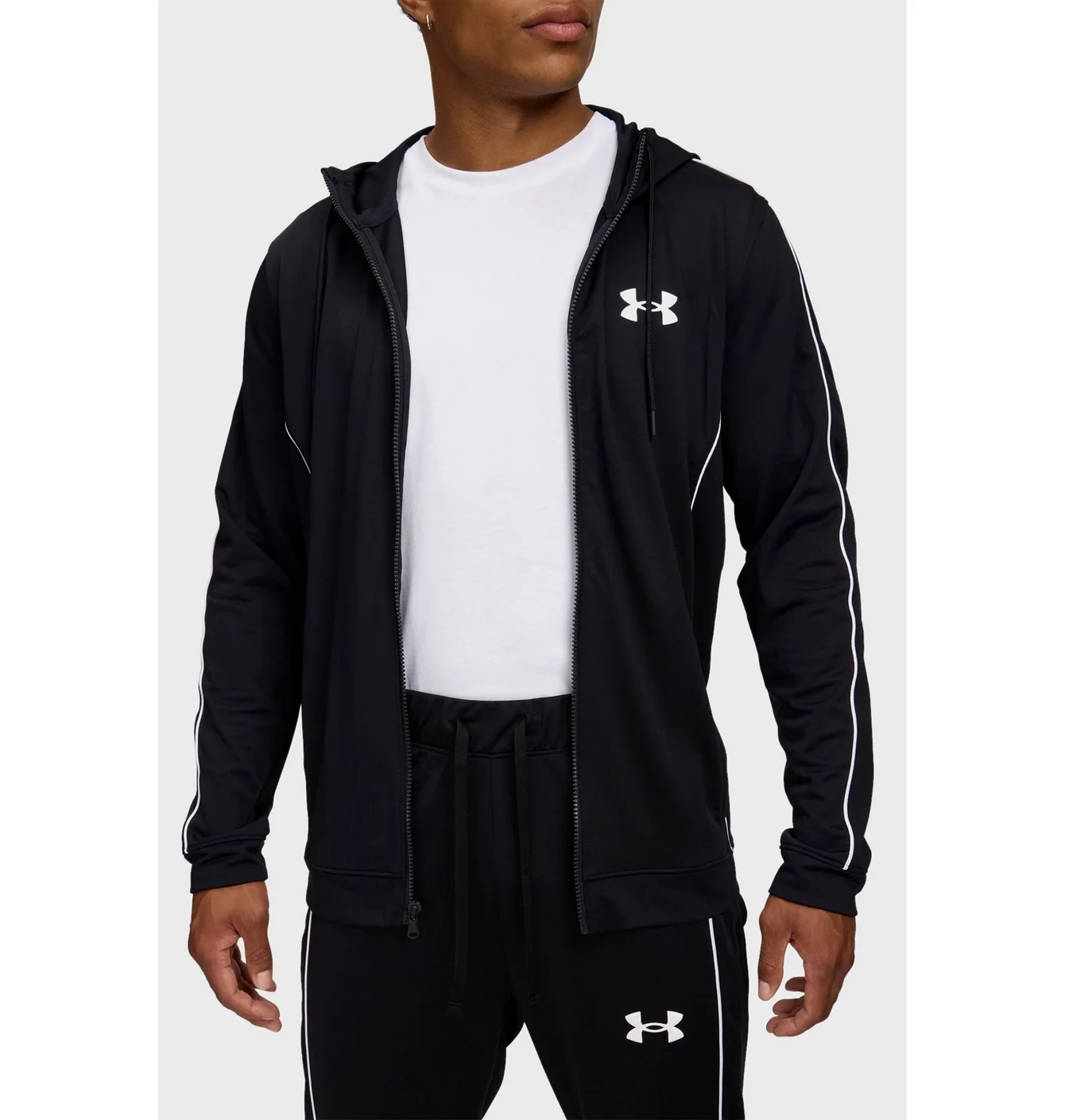 Спортивний костюм чоловічий Under Armour Emea Tracksuit Novelty Black 1390152-001