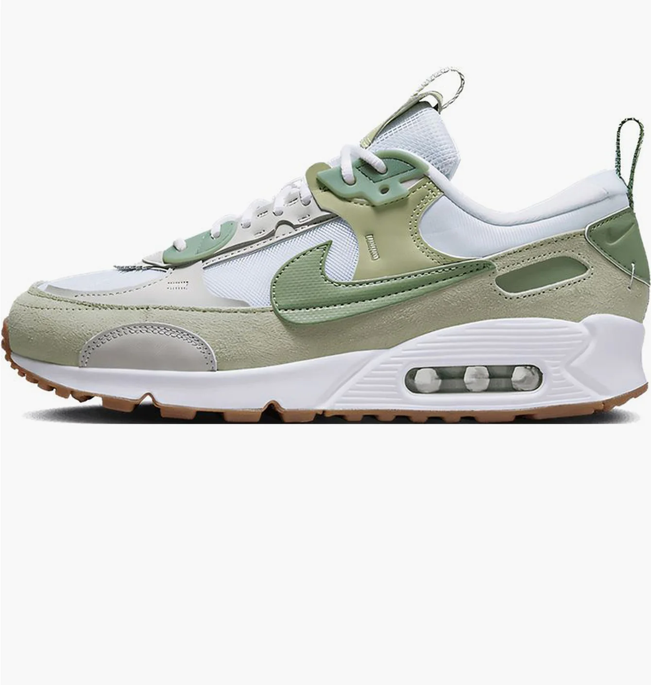 Кросівки жіночі Nike Air Max 90 Futura White/Olive HF5052-100