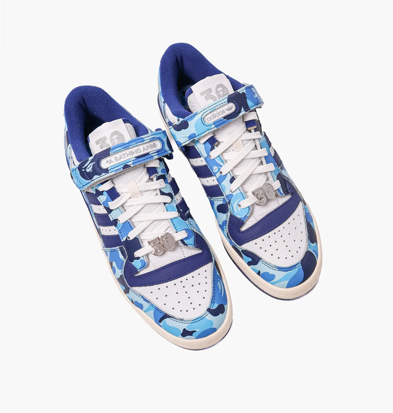 Кросівки чоловічі Adidas Forum 84 Bape Low Light Blue ID4772