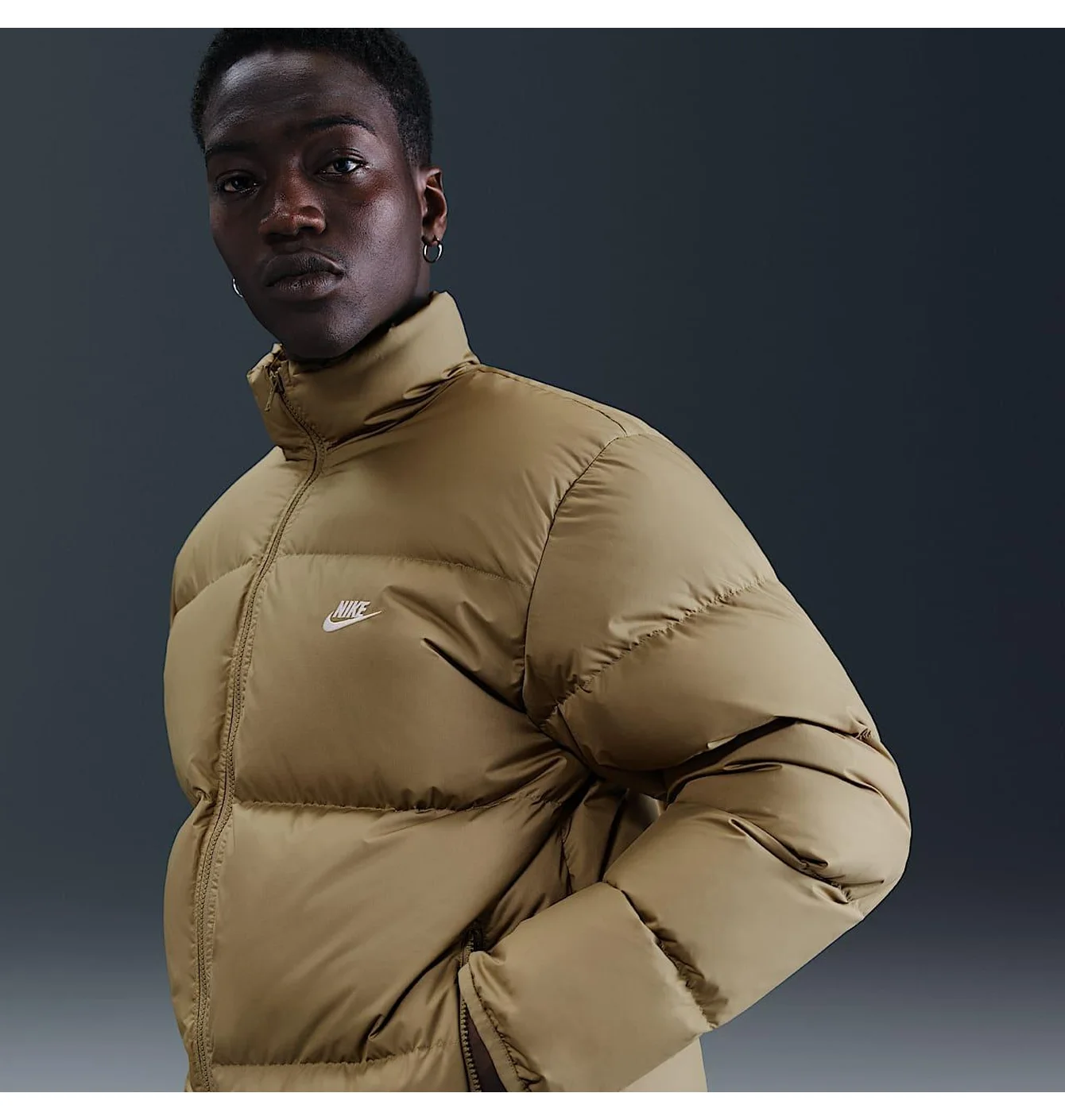 Пуховик чоловічий Nike Club Puffer Olive IB2975-297
