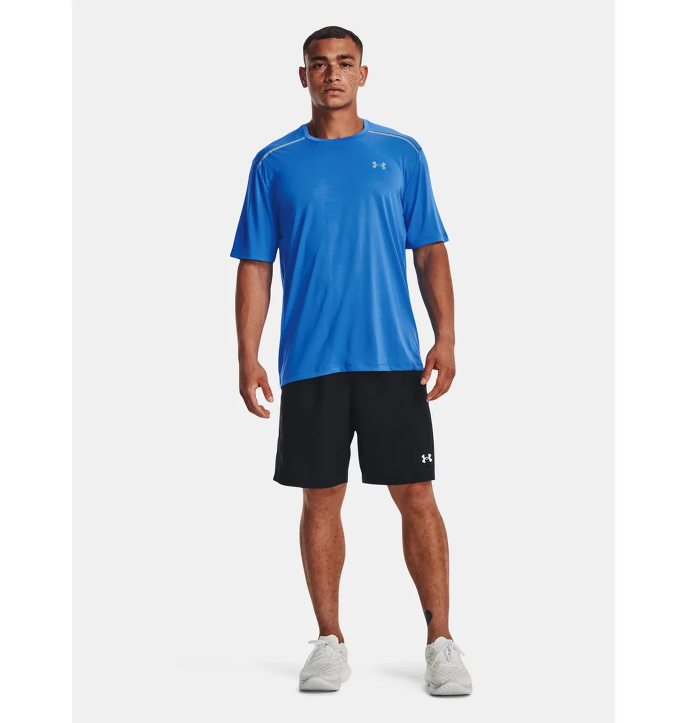 Шорти чоловічі Under Armour Woven Halfback Black 1362042-003