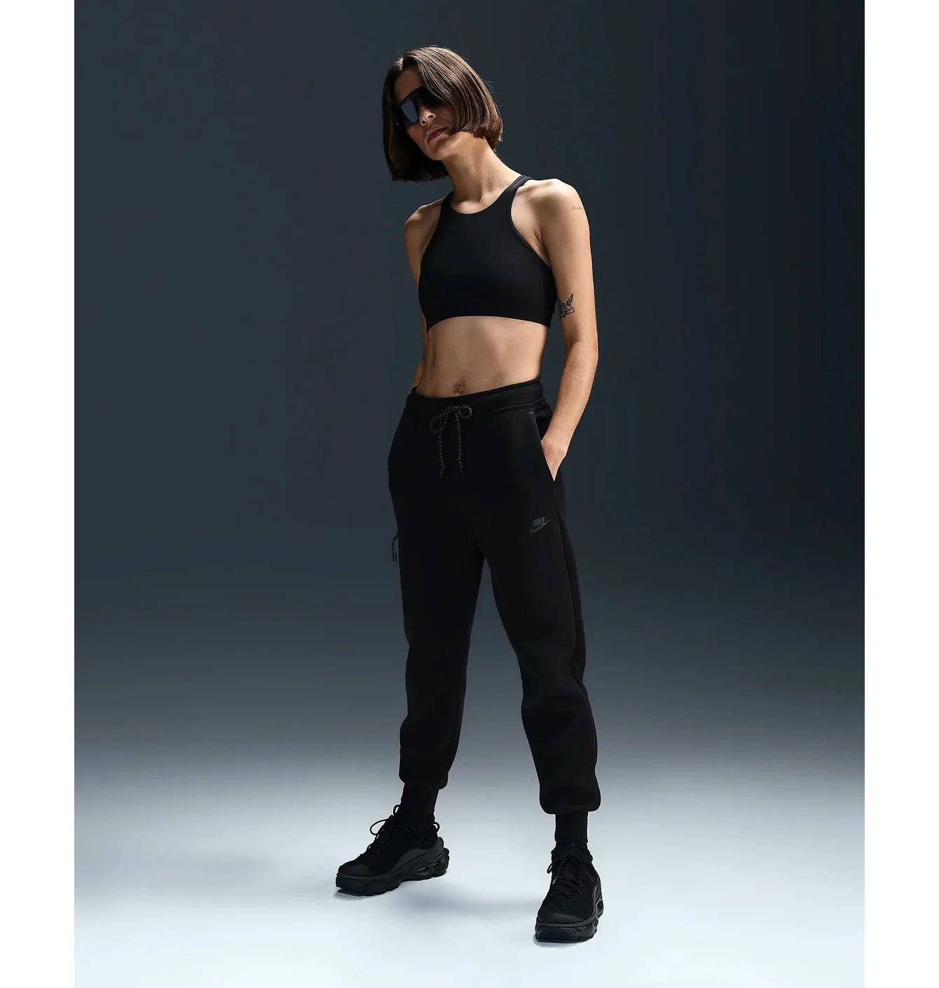 Штани жіночі Nike W Nsw Tch Flc Mr Jgger 2 Black HV6779-010