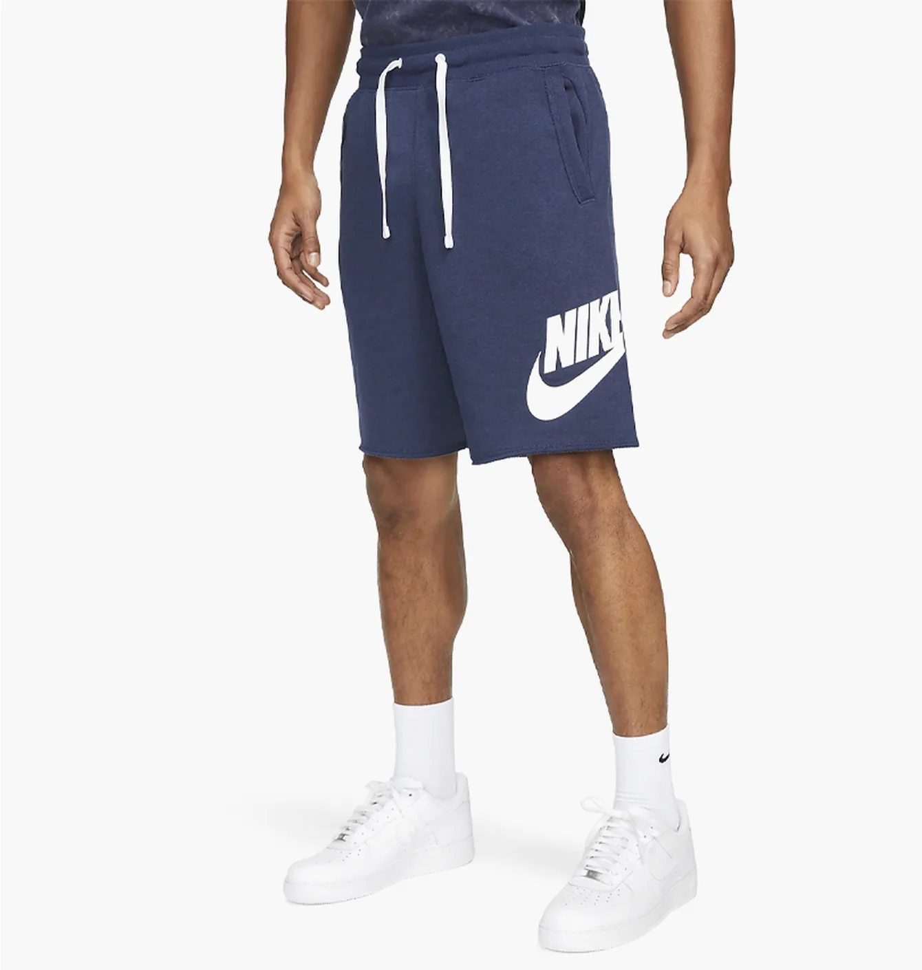 Шорти чоловічі Nike Club Alumni Mens French Terry Blue Dx0502-410