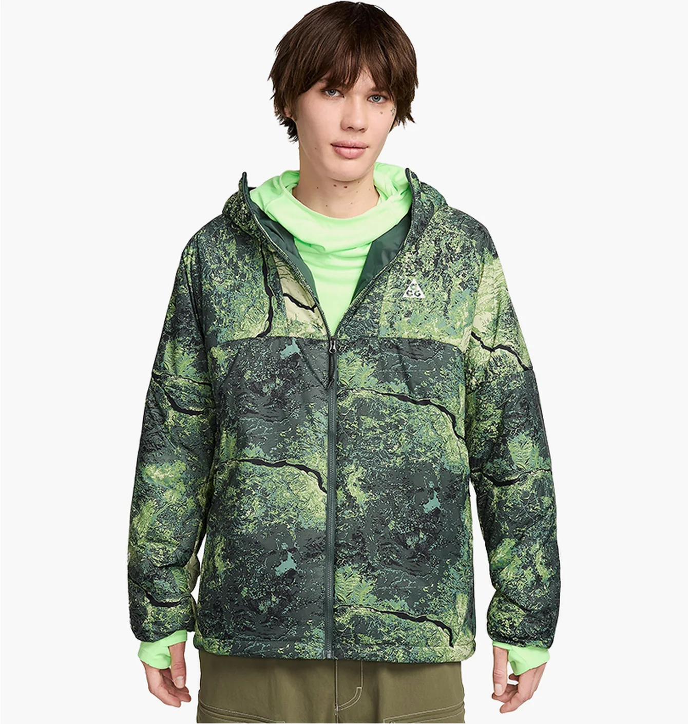 Куртка чоловіча Nike Therma-Fit Adv Acg „Rope De Dope” Green FN7113-338