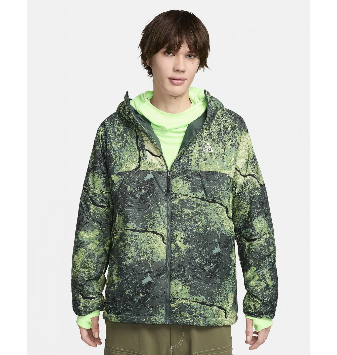 Куртка чоловіча Nike Therma-Fit Adv Acg „Rope De Dope” Green FN7113-338