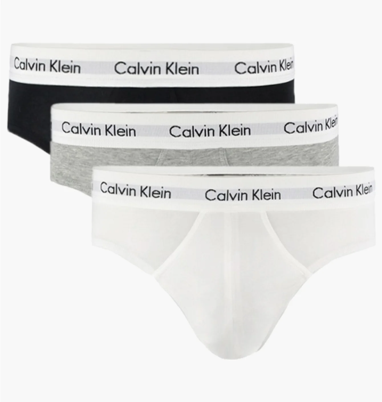 Труси чоловічі Calvin Klein Hip Brief (3 шт) Multi U2661G-998
