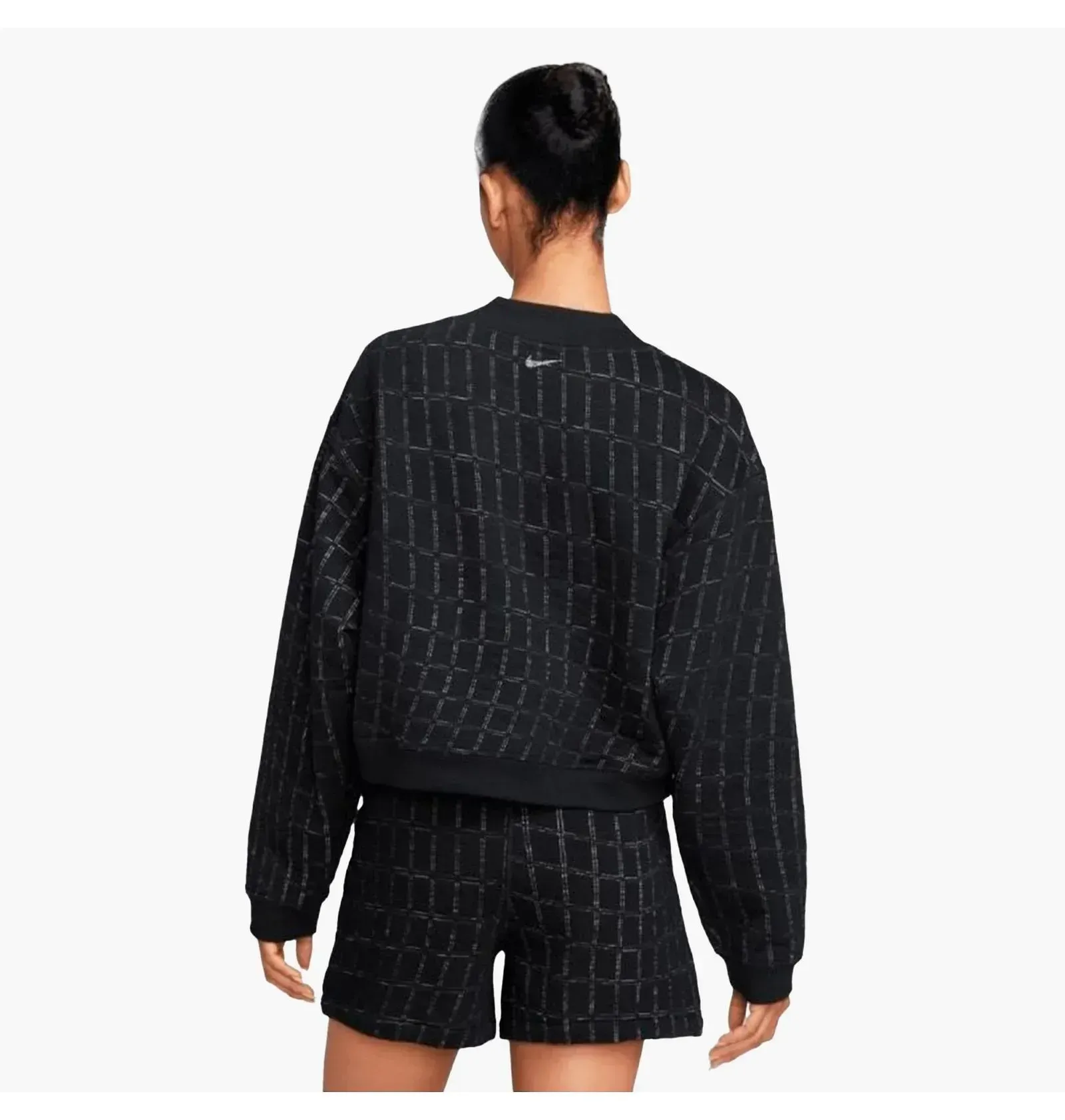 Спортивний костюм жіночий Nike Yoga Thermafit Luxe Sweatshirt Black (DV4317-010__DV4320-010)