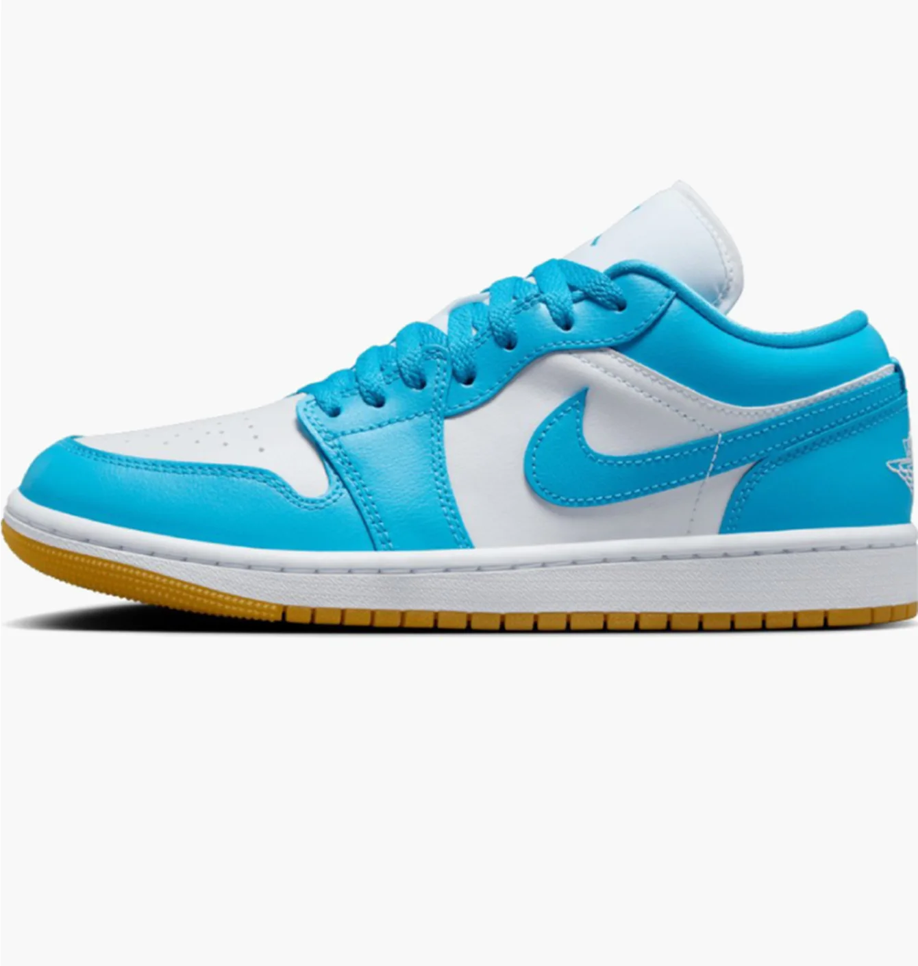 Кросівки жіночі Air Jordan 1 Low White/Blue DC0774-104