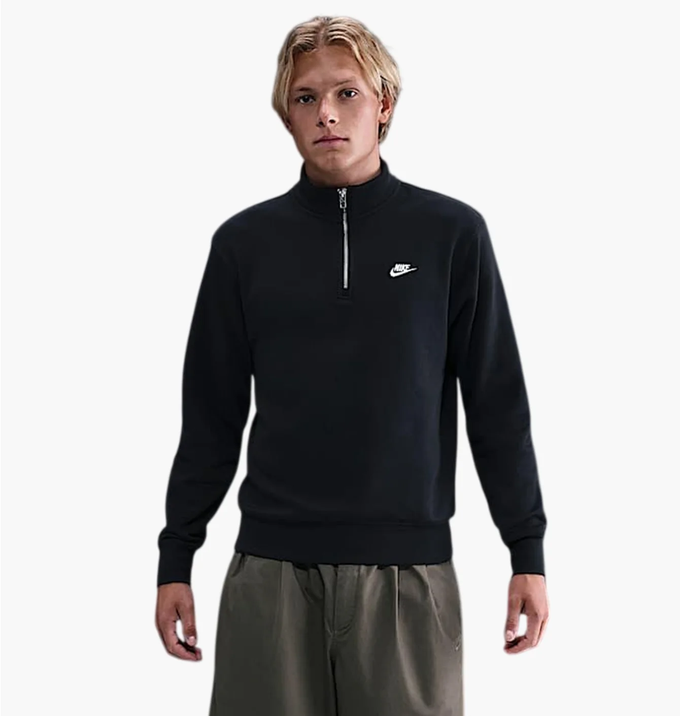 Джемпер чоловічий Nike Club Black FN3864-010