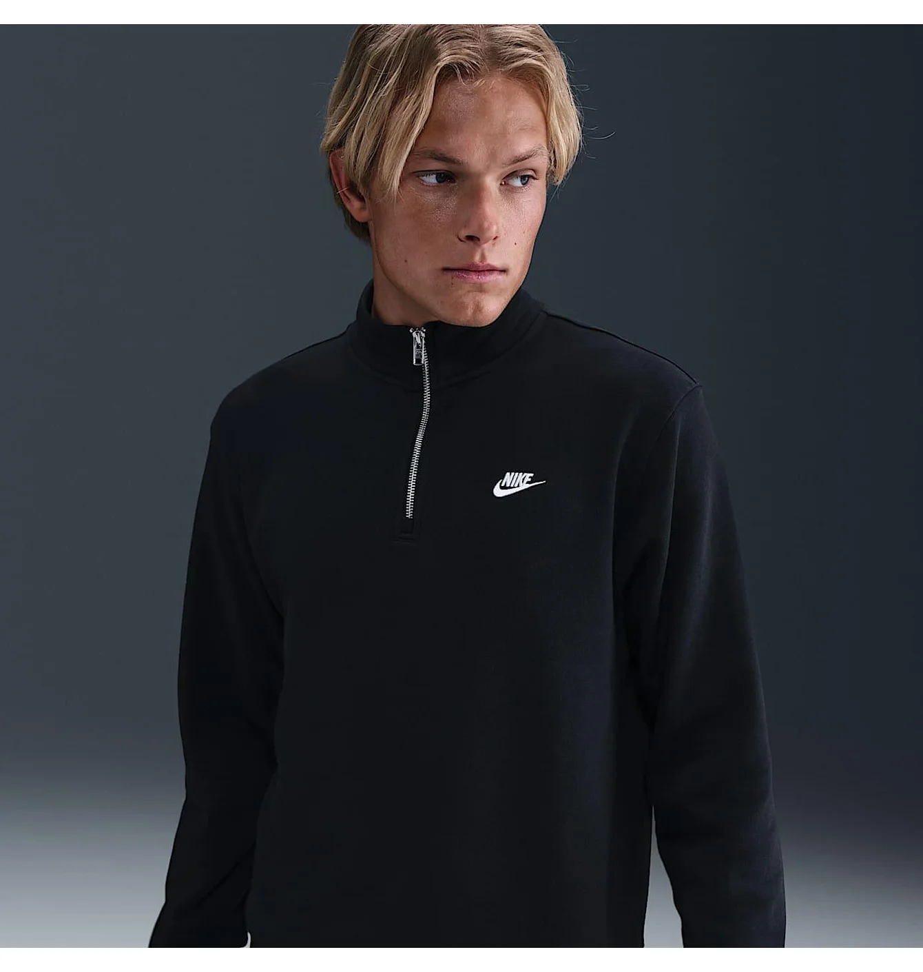 Джемпер чоловічий Nike Club Black FN3864-010