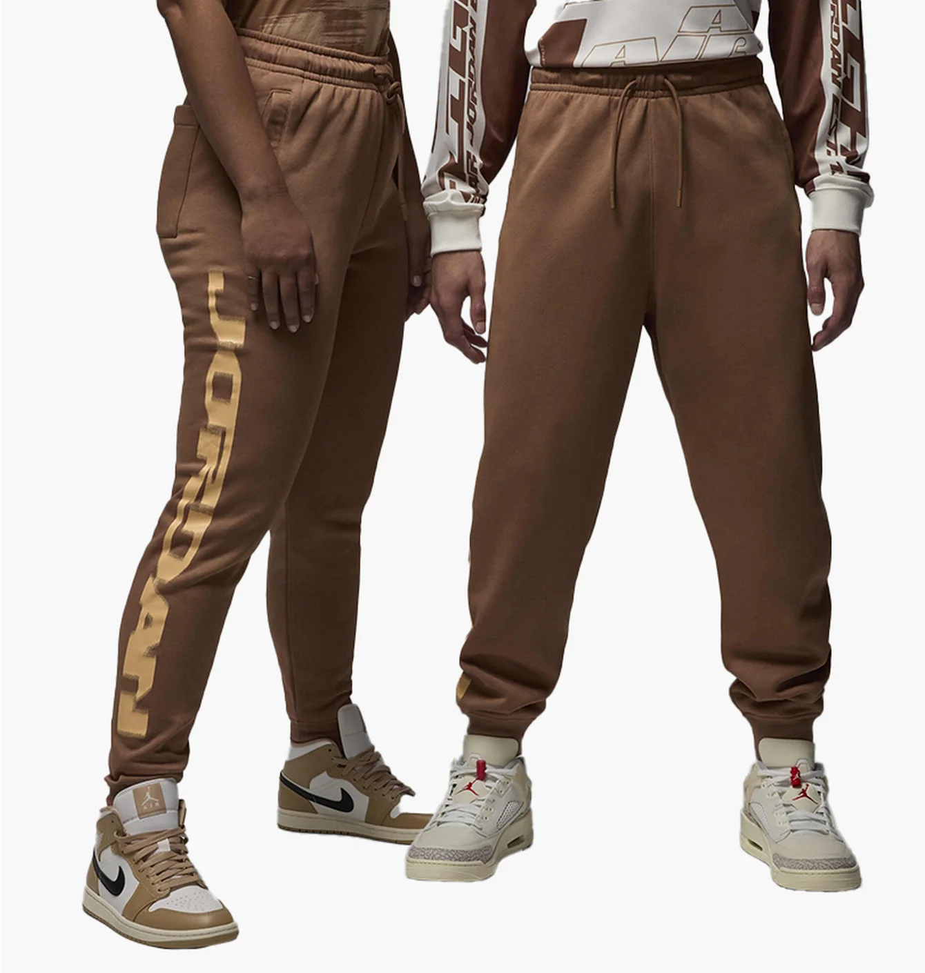 Штани чоловічі Air Jordan M Mvp Hbr Flc Brown FV7229-223