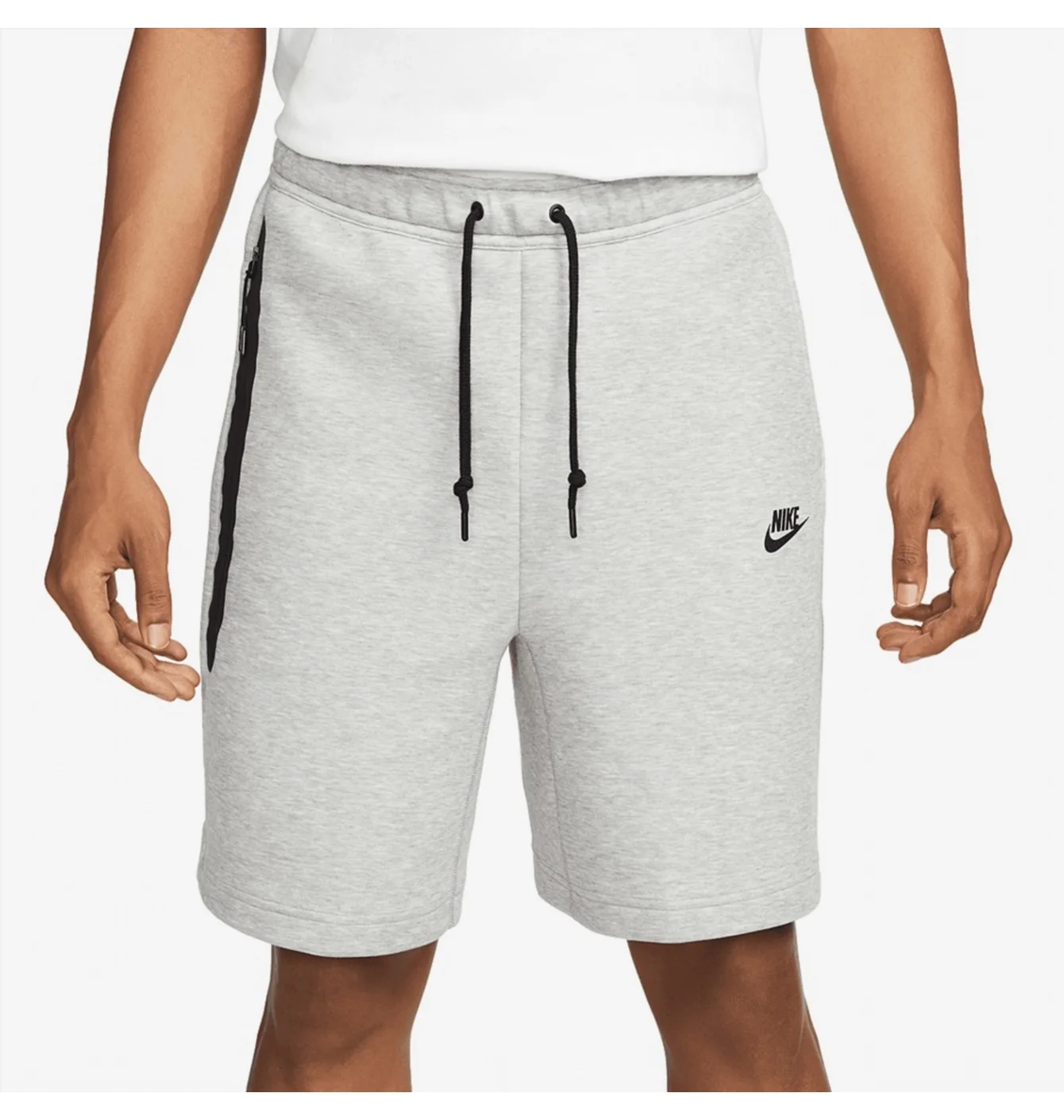 Шорти чоловічі Nike Sportwear Tech Fleece Shorts White FB8171-063