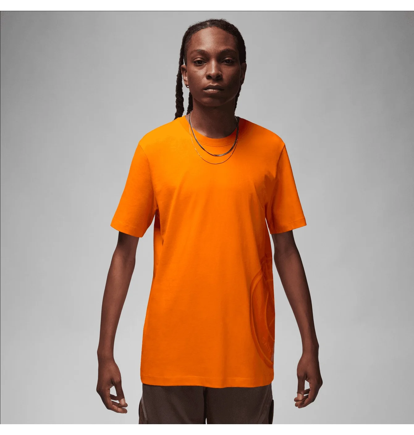 Футболка чоловіча Air Jordan Paris Saint-Germain Orange DZ2917-834