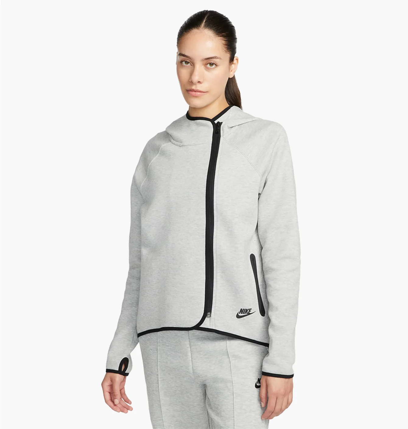Кофта жіноча Nike Sportswear Tech Fleece Og Grey FN4164-063