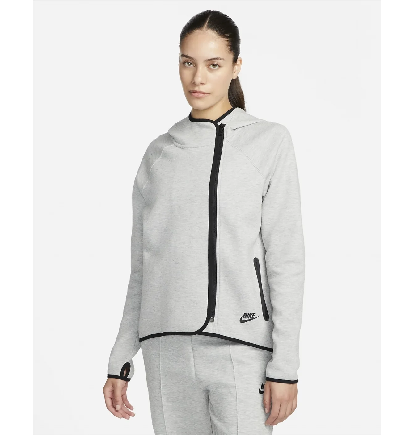 Кофта жіноча Nike Sportswear Tech Fleece Og Grey FN4164-063