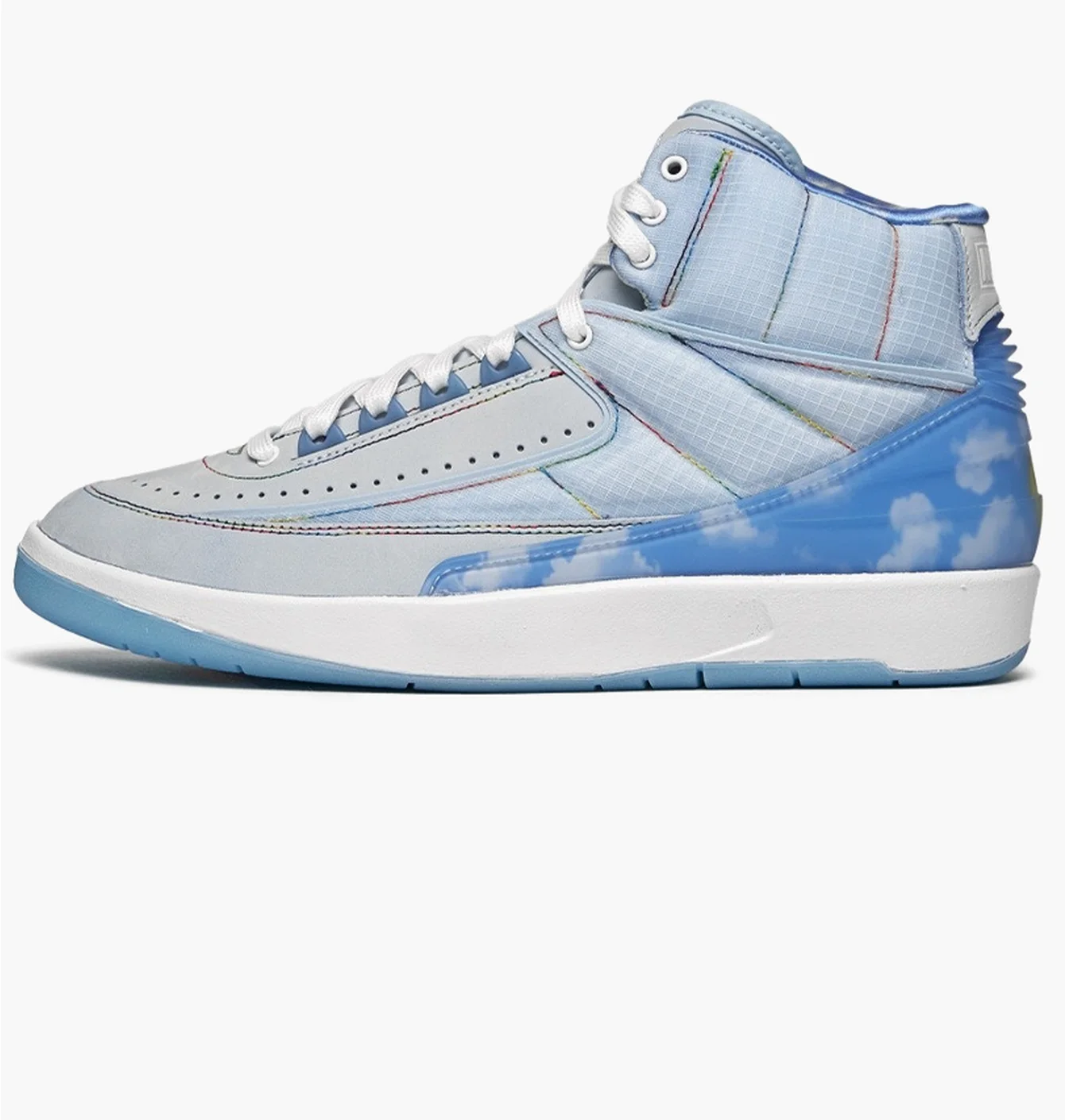 Кросівки чоловічі Air Jordan 2 Retro Sp Celestine Blue X J Balvin Light Blue DQ7691-419