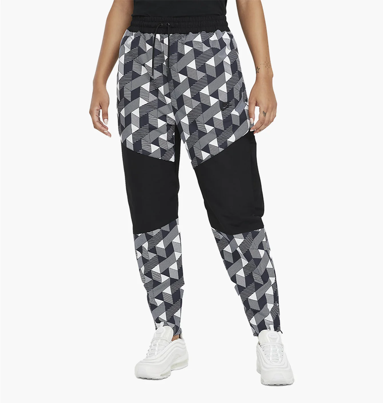 Штани жіночі Nike Serena Design Crew Black/White DJ1160-010