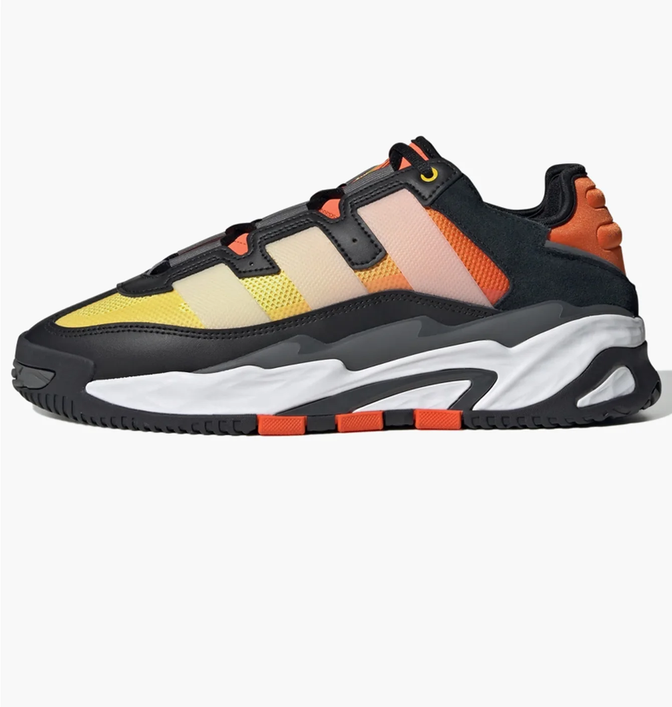 Кросівки чоловічі Adidas Niteball Shoes Black/Orange ID8074