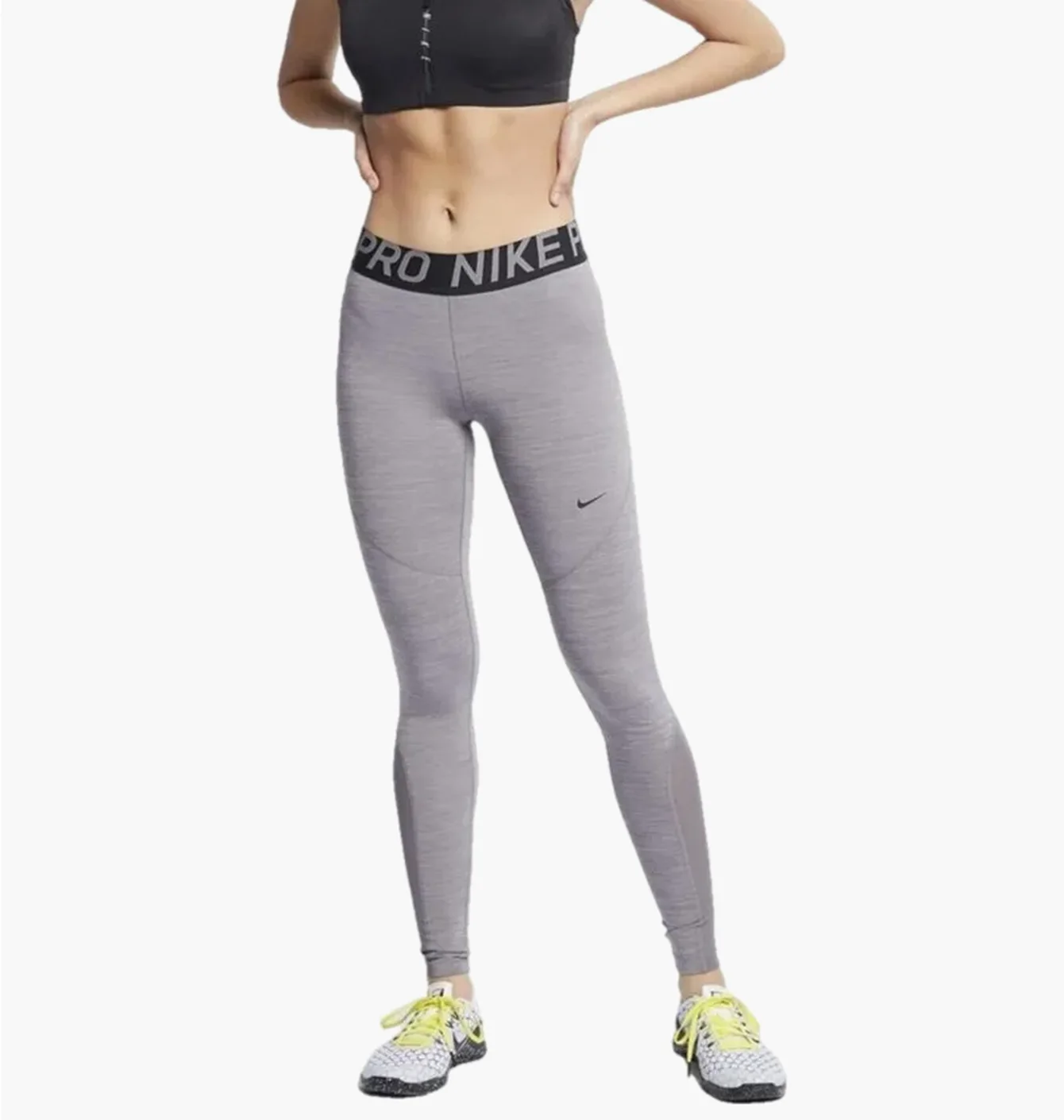 Легінси жіночі Nike Pro Dri Fit Grey CZ6497-056