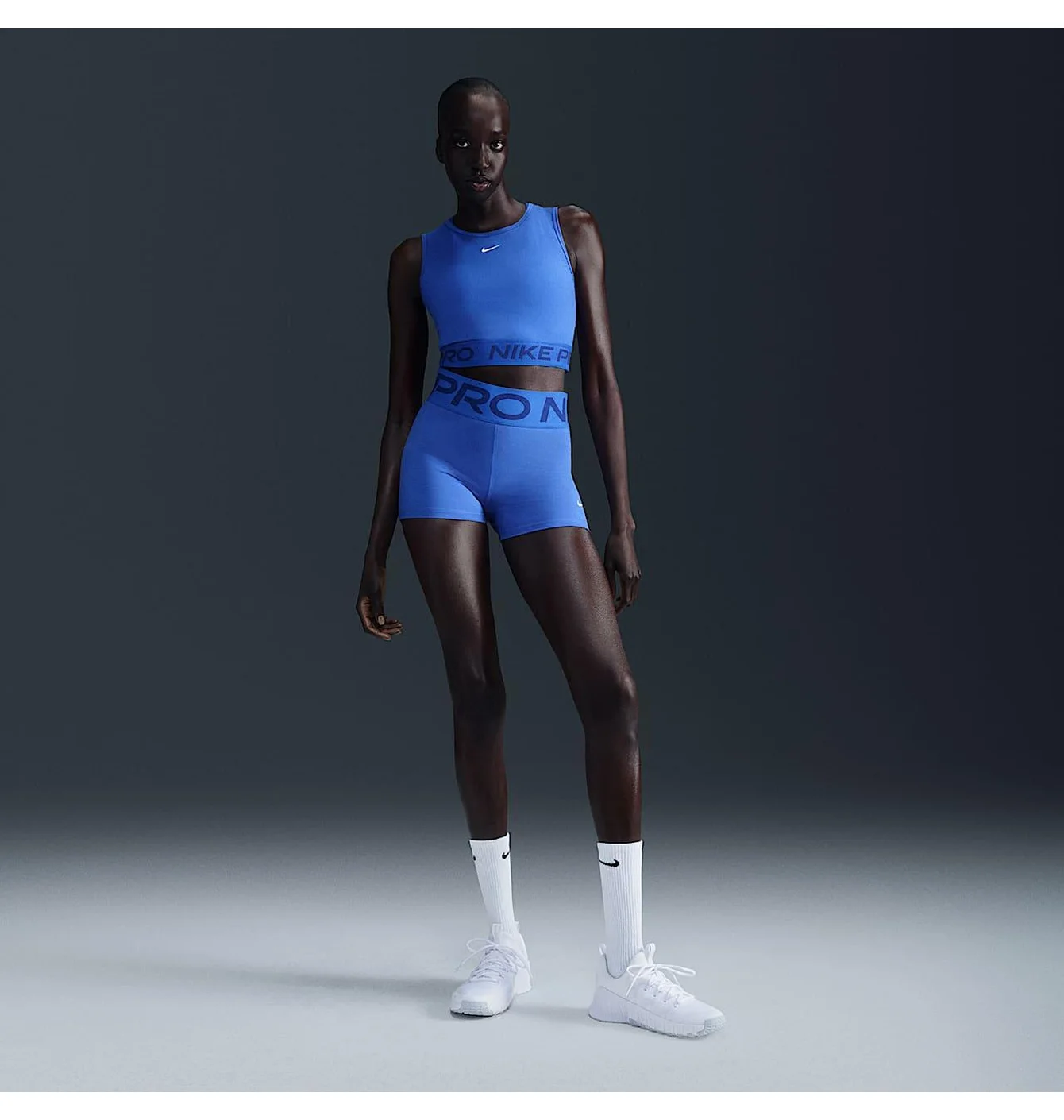 Шорти жіночі Nike Pro Blue FV7033-405