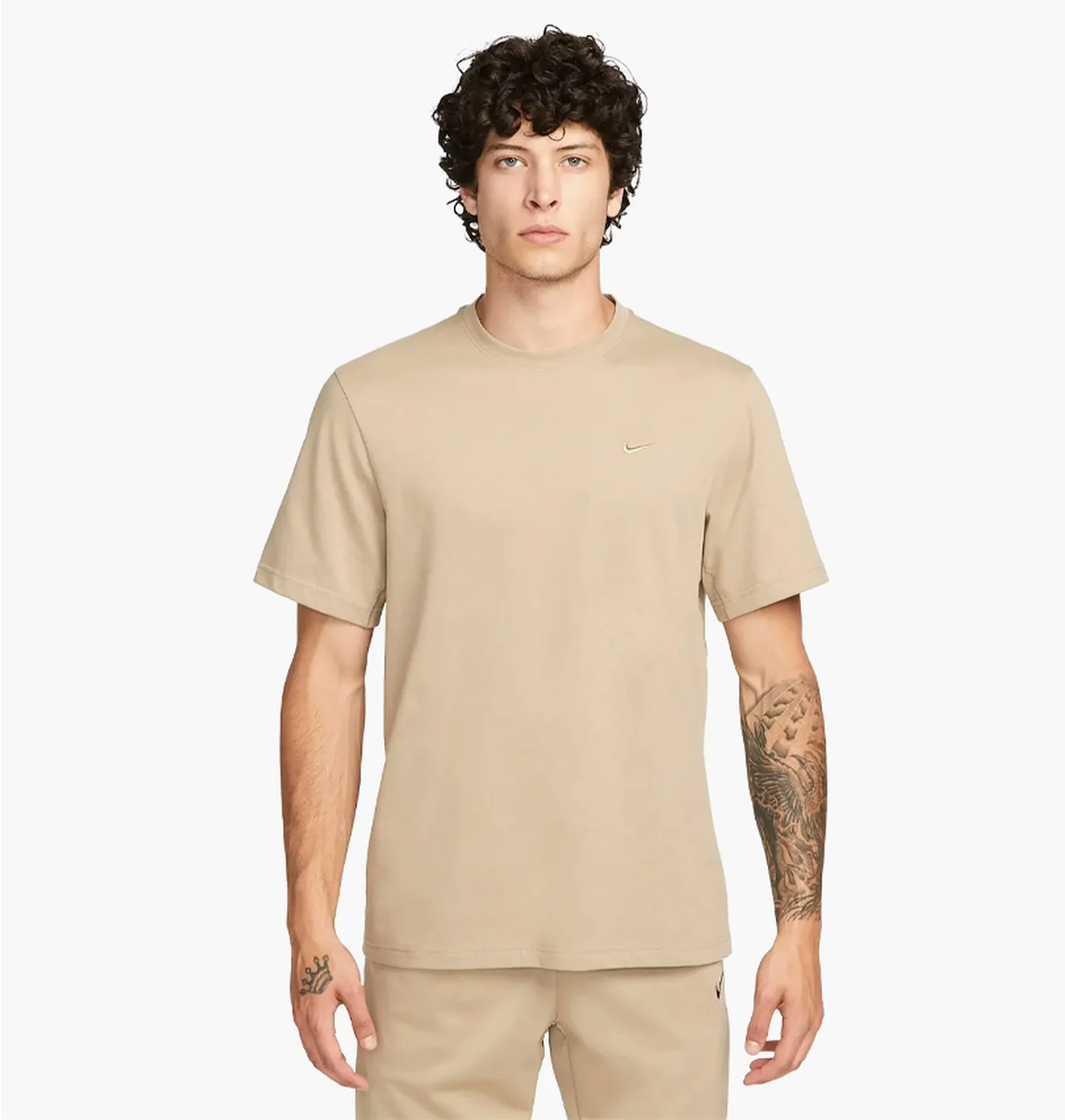 Футболка чоловіча Nike Mdf Primary Stmt Ss Beige DV9831-248