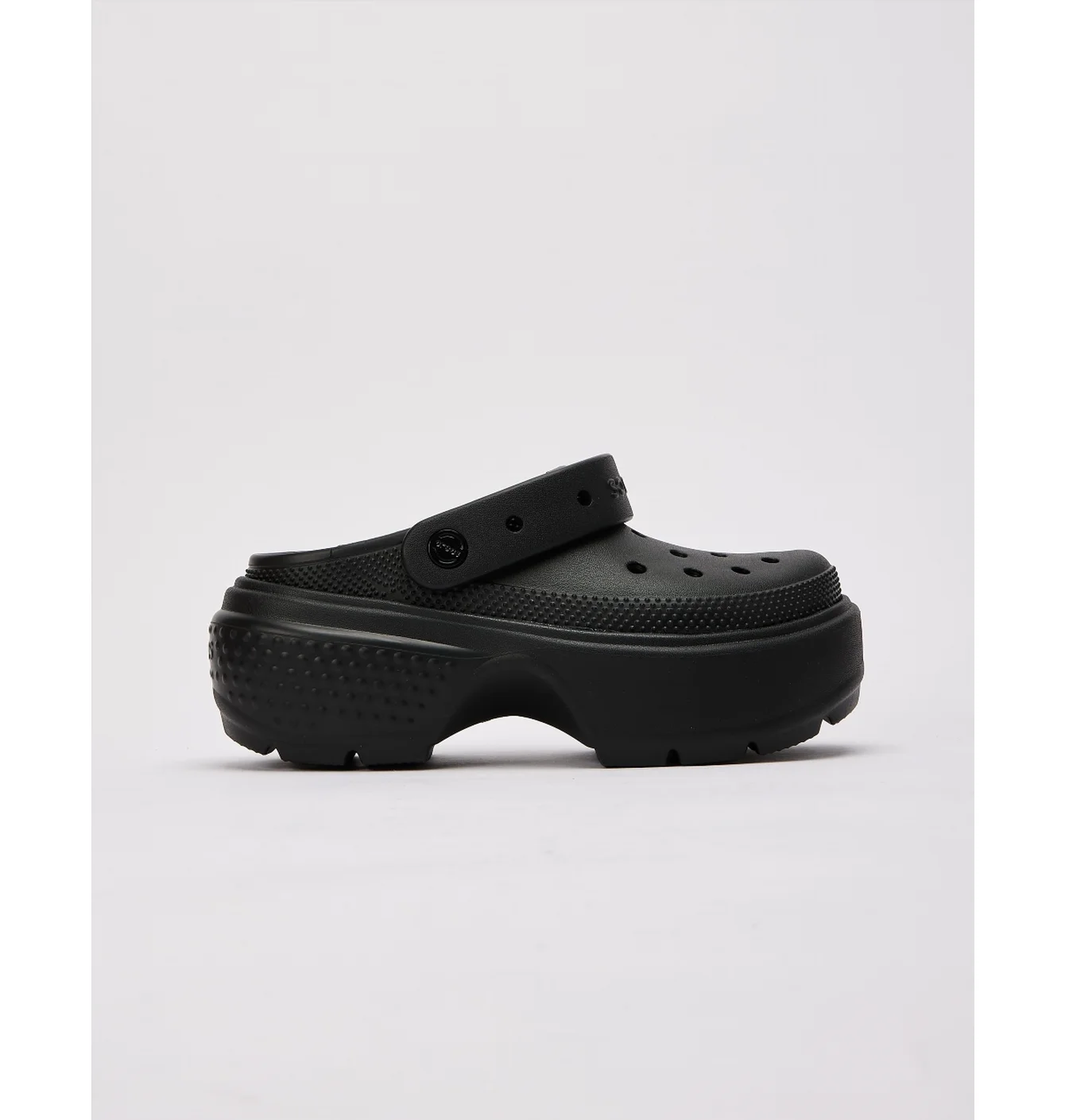 Тапочки жіночі CROCS Stomp Clog Black 209347-001
