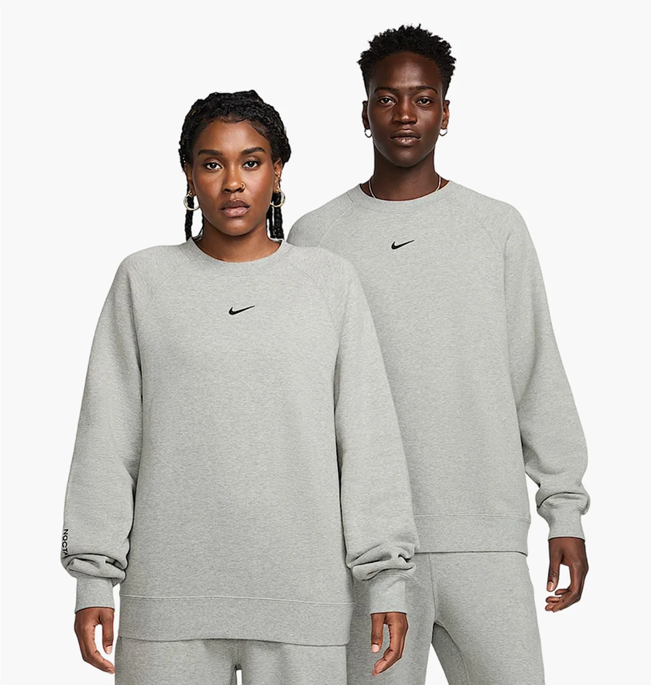Світшот унісекс Nike Nocta Fleece Cs Grey FN8160-063