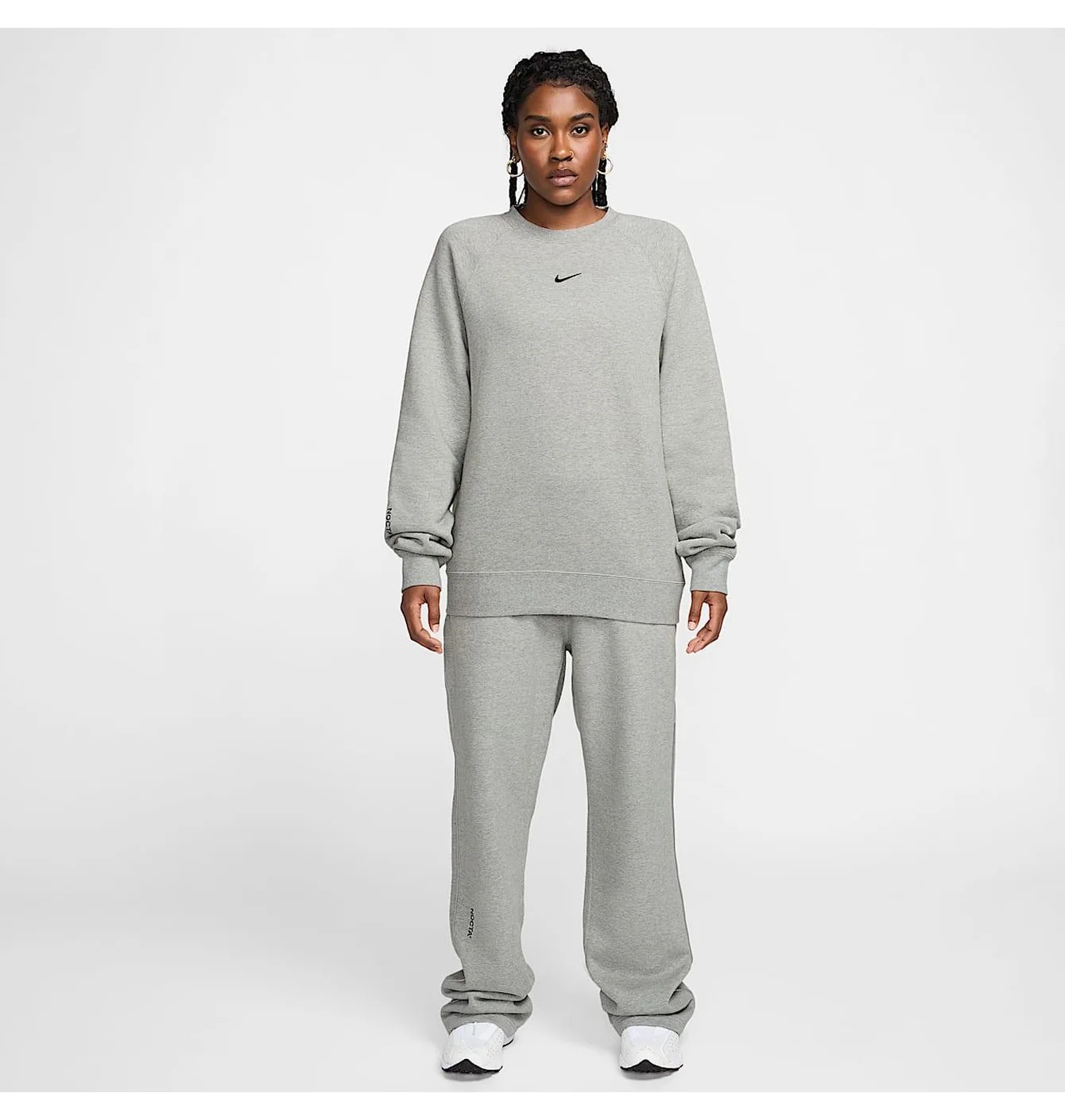 Світшот унісекс Nike Nocta Fleece Cs Grey FN8160-063