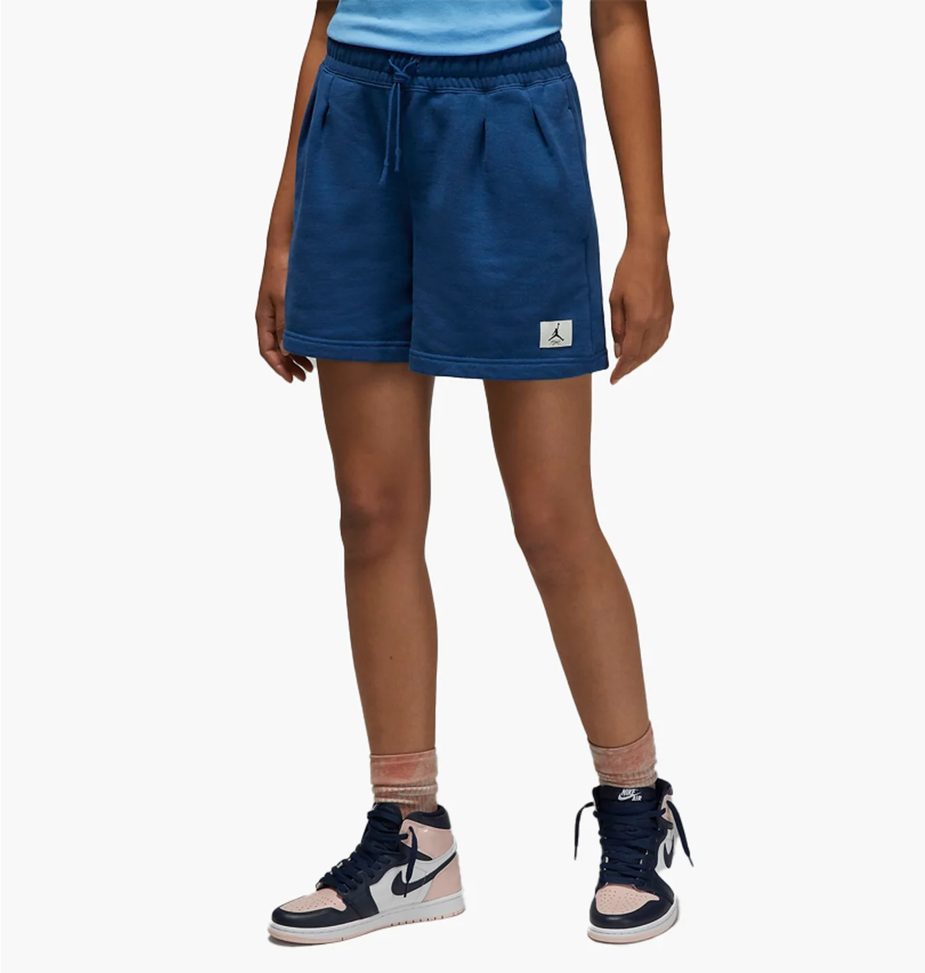 Шорти жіночі Air Jordan Flight WomenS Fleece Shorts Blue DQ4611-493