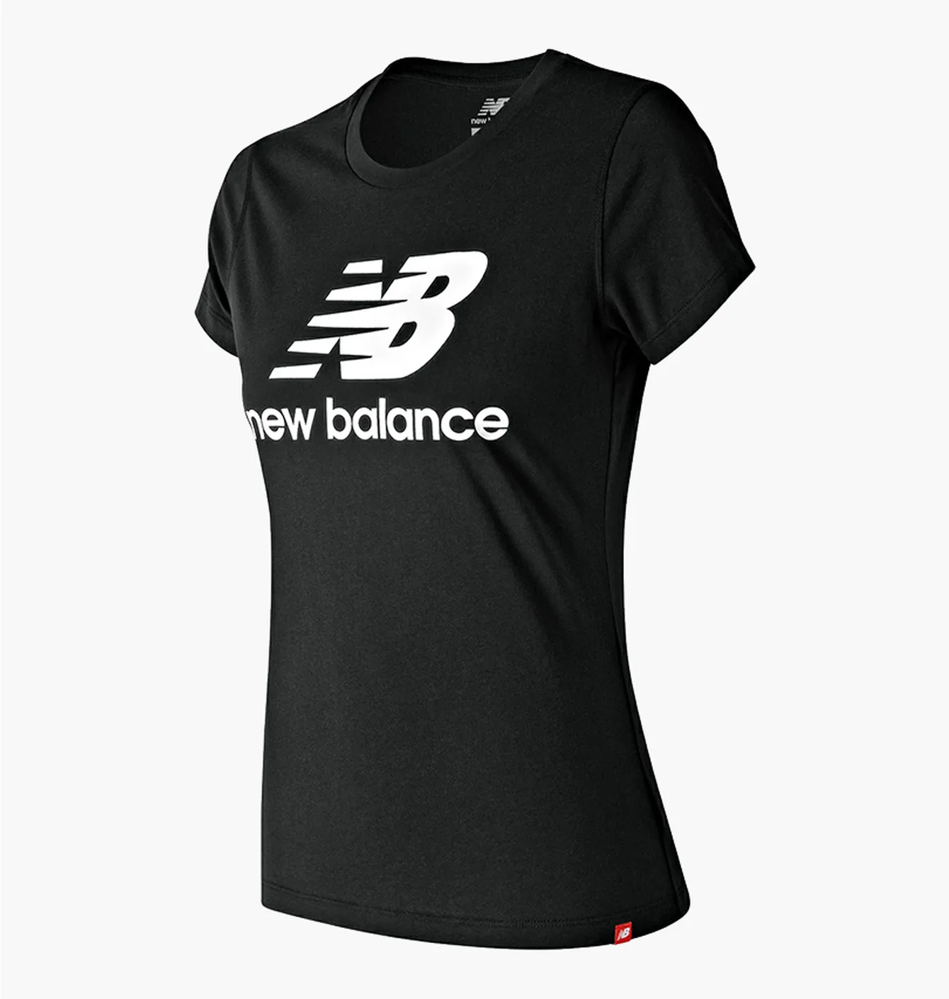 Футболка жіноча New Balance Ess Stacked Logo Black WT91546BK