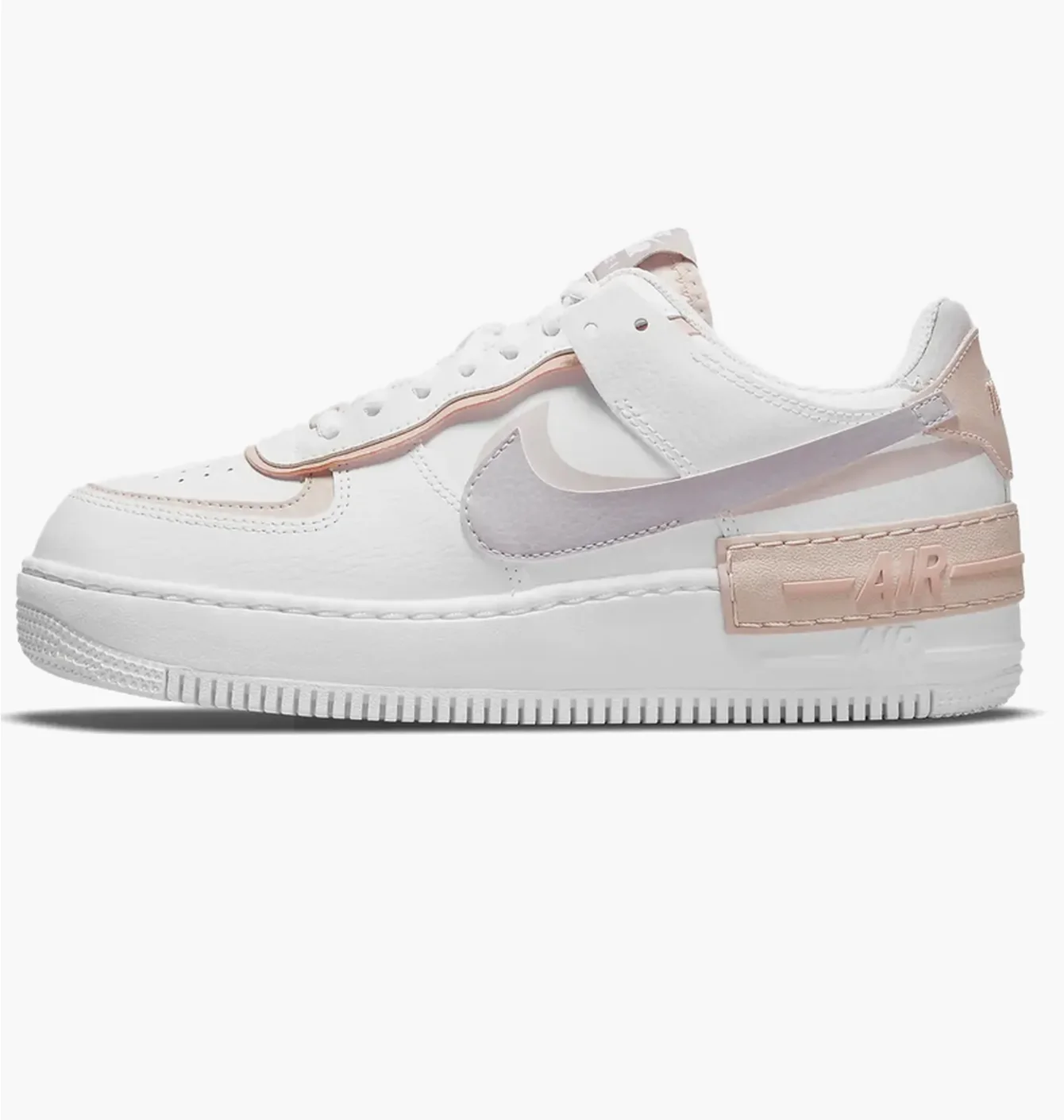 Кросівки жіночі Nike W Air Force 1 Shadow White/Peach CI0919-113