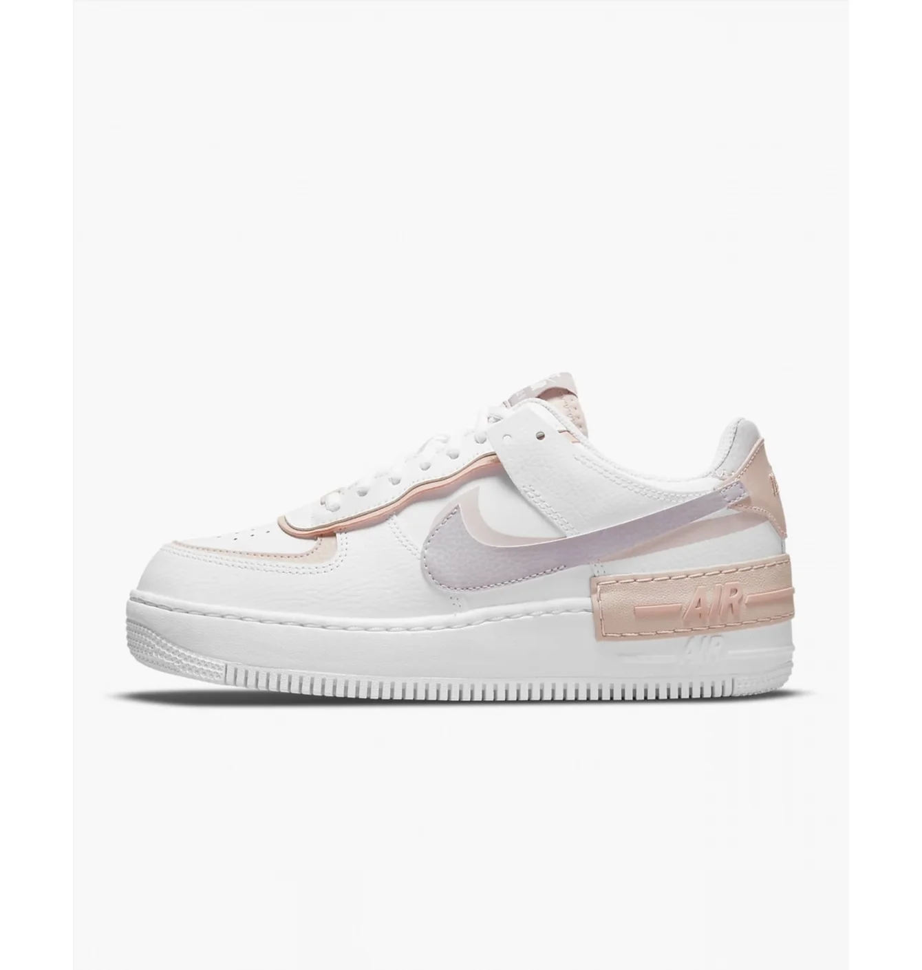 Кросівки жіночі Nike W Air Force 1 Shadow White/Peach CI0919-113