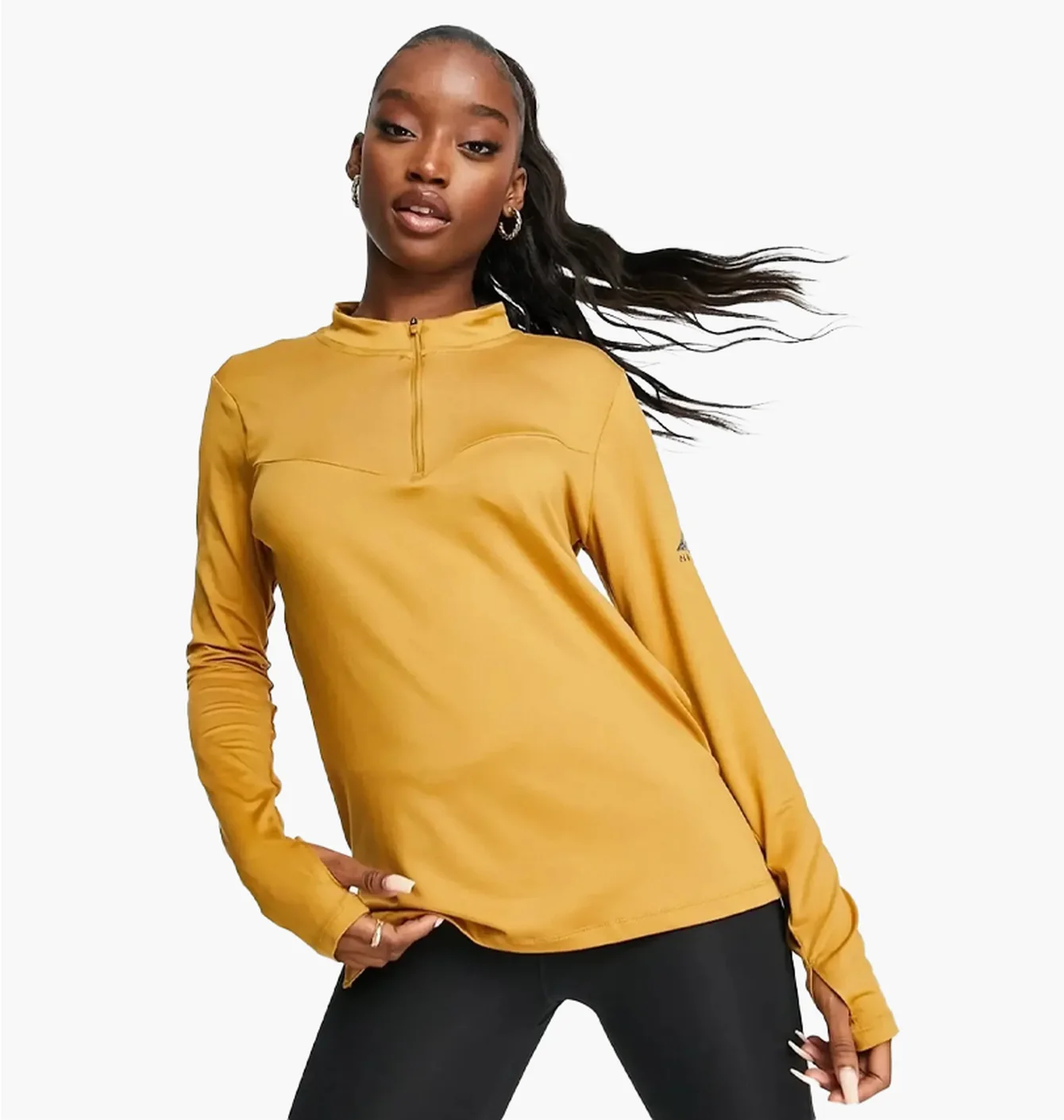 Кофта жіноча Nike Element Trail Running Yellow DC5217-790