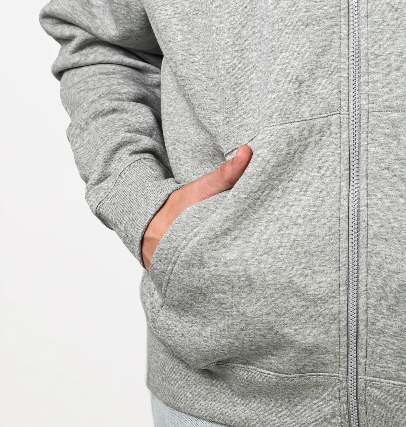 Толстовка чоловіча Nike Nsw Club Hoodie Fz Grey BV2645-063