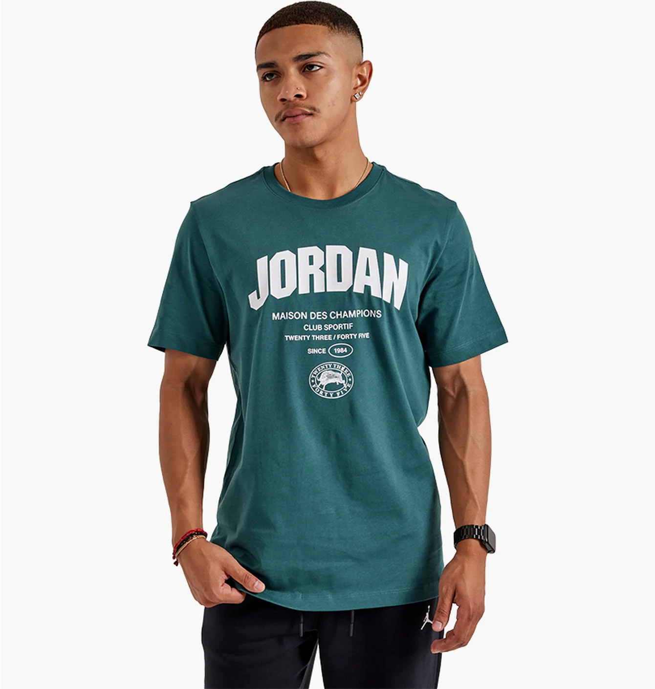 Футболка чоловіча Air Jordan Dri-Fit Tee Green FZ1925-366
