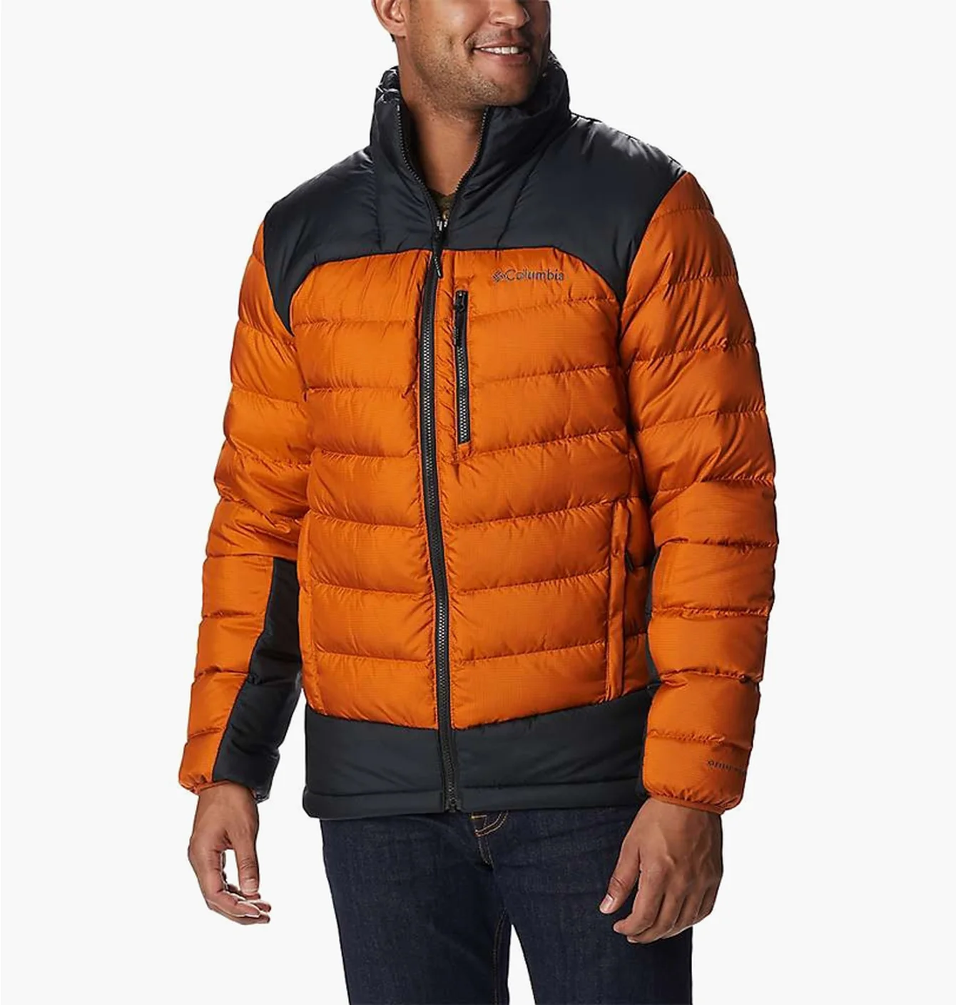 Пуховик чоловічий Columbia Autumn Park™ Down Jacket Orange/Black WM0989-010