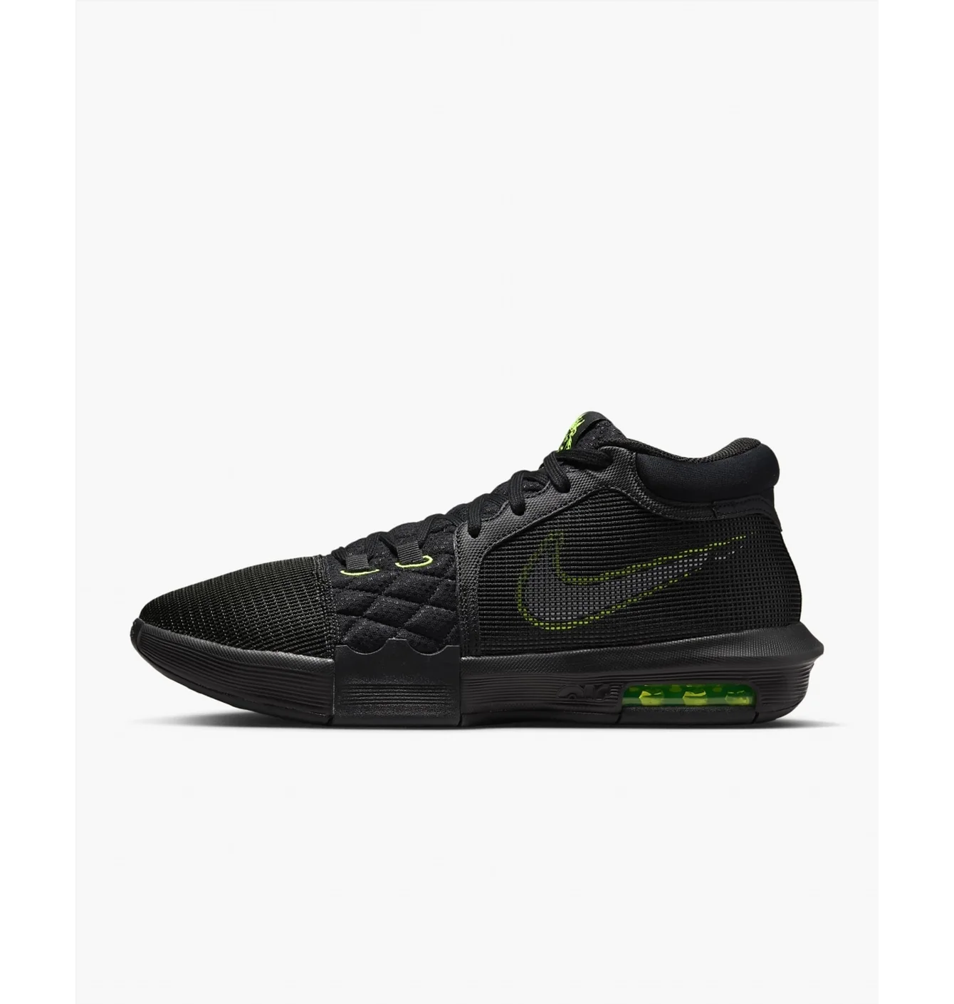 Кросівки унісекс Nike Lebron Witness 8 Basketball Shoes Black FB2239-002