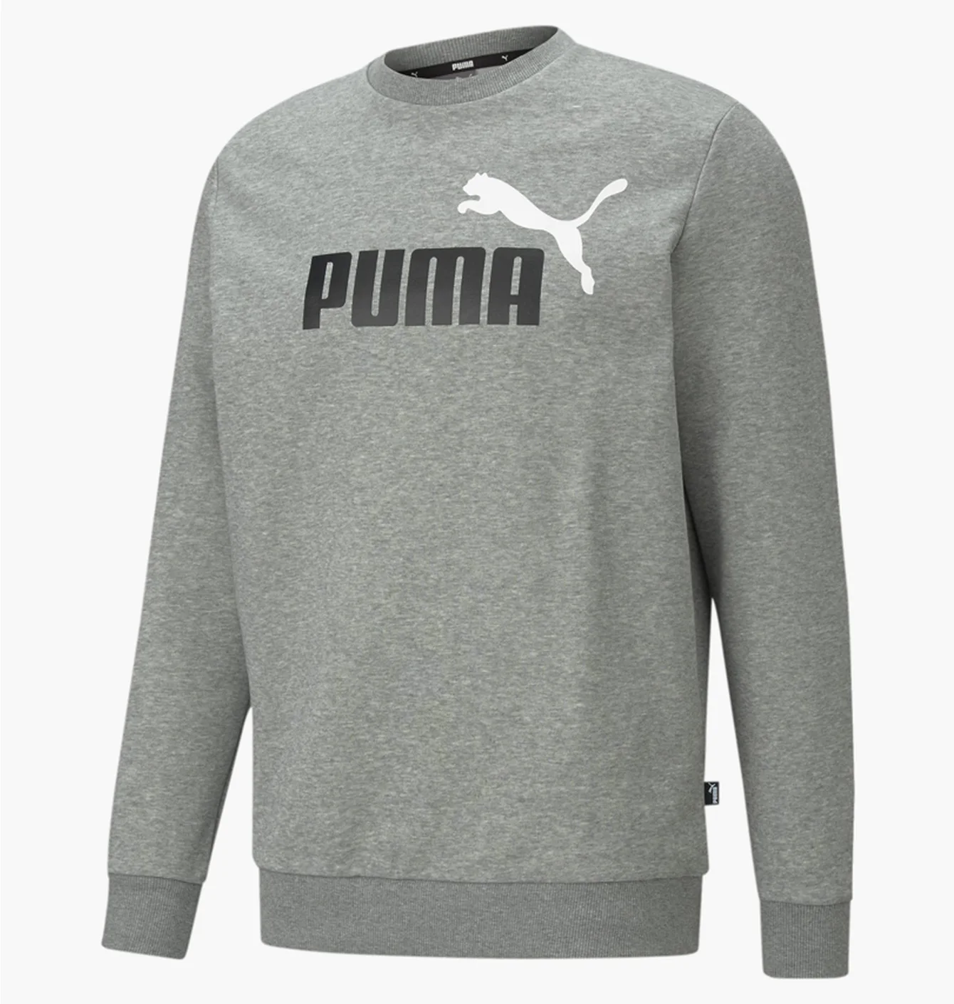 Світшот чоловічий Puma Essentials+ Two-Tone Big Logo Grey 586762-03