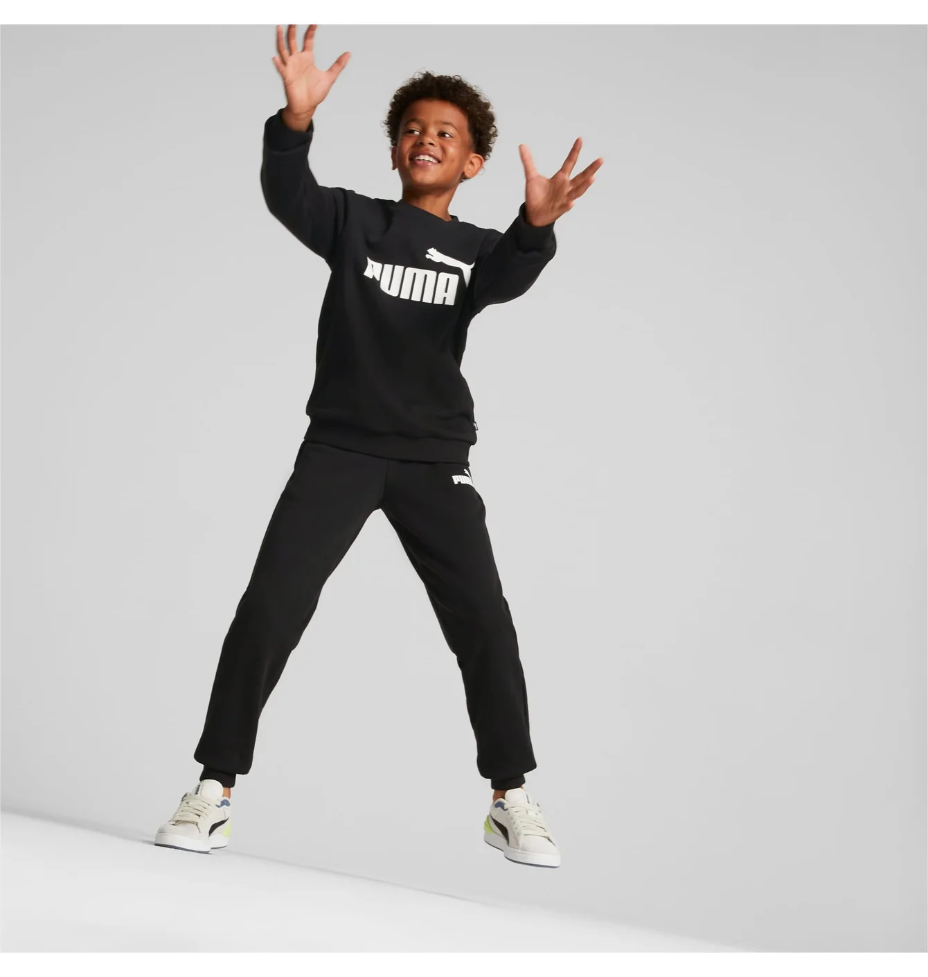 Спортивний костюм дитячий Puma No. 1 Logo Sweat Suit Youth Black 670884-01