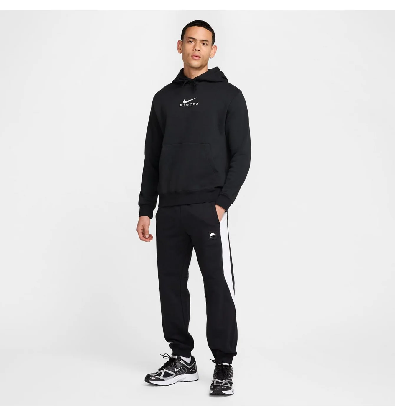 Худі чоловіче Nike Club Hdy Po Bb Amd Black HQ2969-010