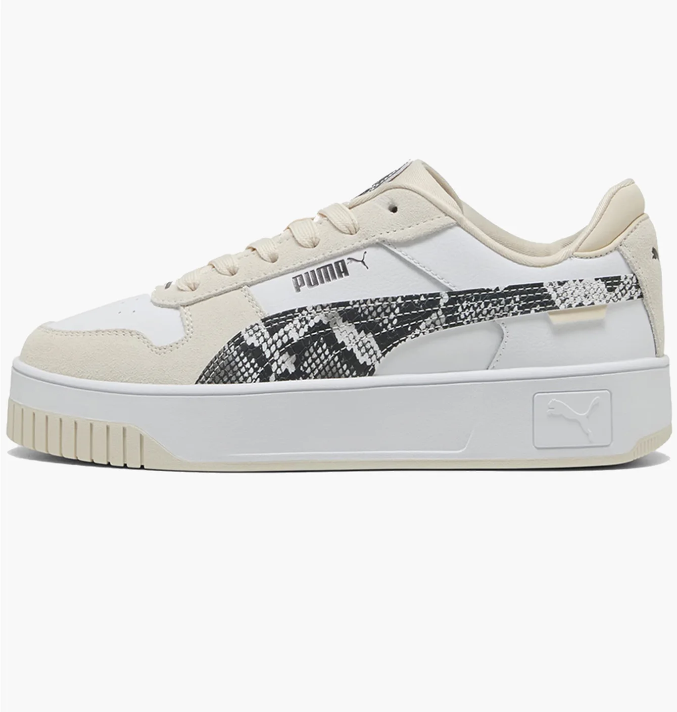 Кросівки жіночі Puma Carina Street Snake Chic White/Beige 401611-01