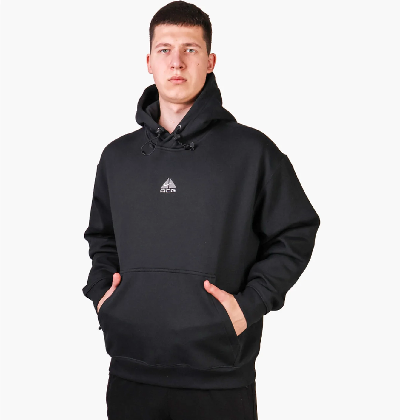 Худі чоловіче Nike Acg Therma-Fit Fleece Hoodie Black DH3087-013
