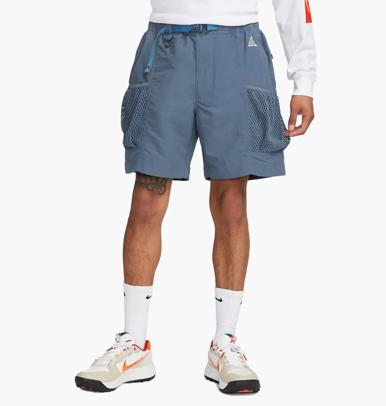Шорти чоловічі Nike Acg Snowgrass Cargo Shorts Blue DV9405-491