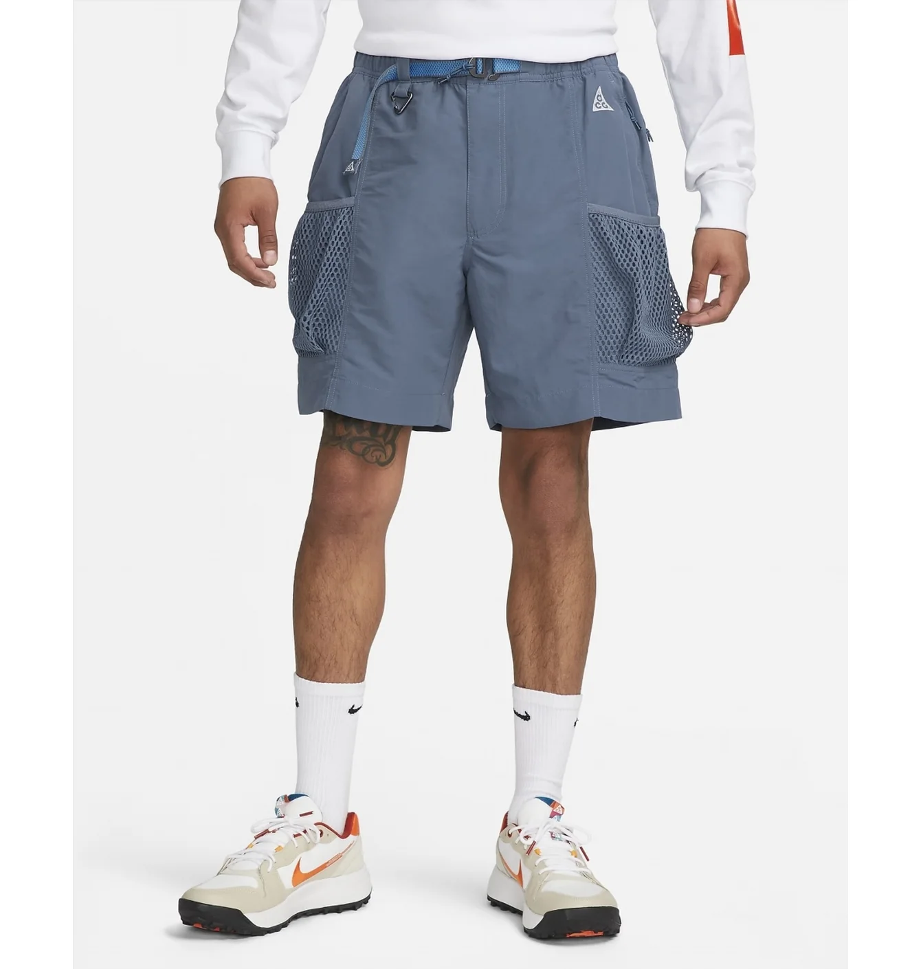 Шорти чоловічі Nike Acg Snowgrass Cargo Shorts Blue DV9405-491